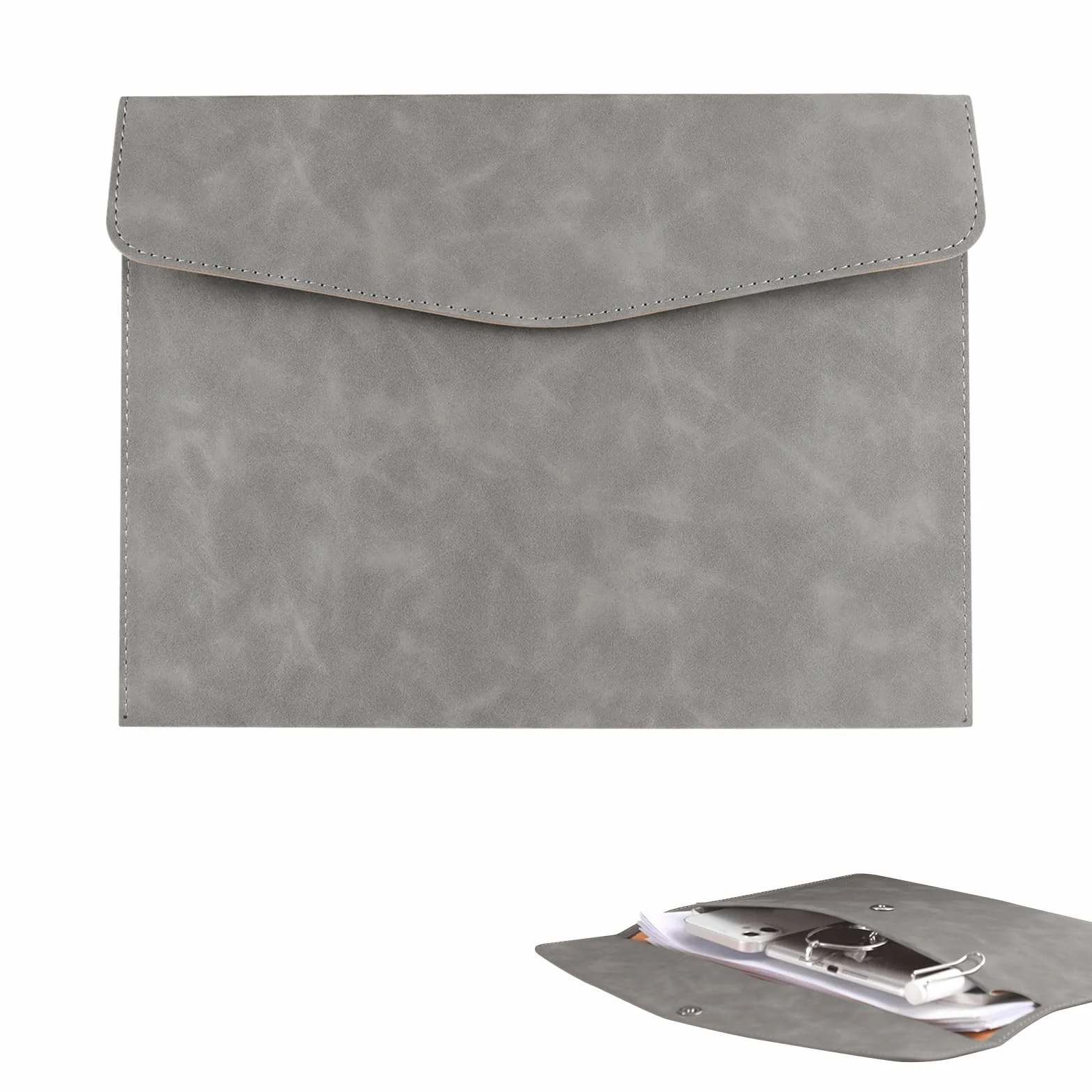 Portadocumentos Coche, Carpeta Documentos Coche A5, Portadocumentos Viaje Organizador Coche A5 para Carné de Conducir, Tarjetas y Manuales - Carpeta Portátil para Documentación del Vehículo