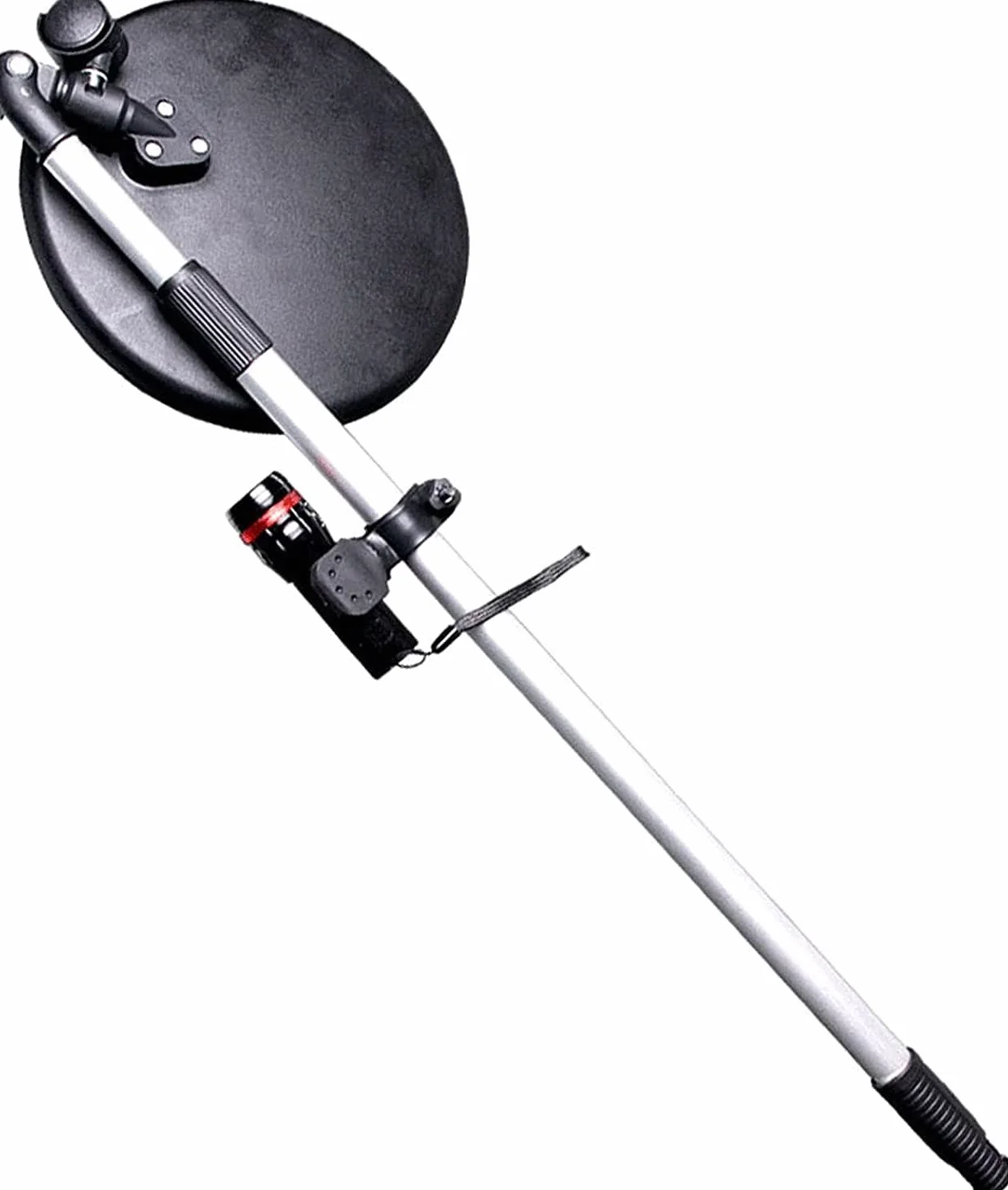 Espejo de inspección de Bajos de vehículos, Espejo Convexo telescópico 2X con luz LED y Ruedas universales, Reflector de inspección de vehículos,