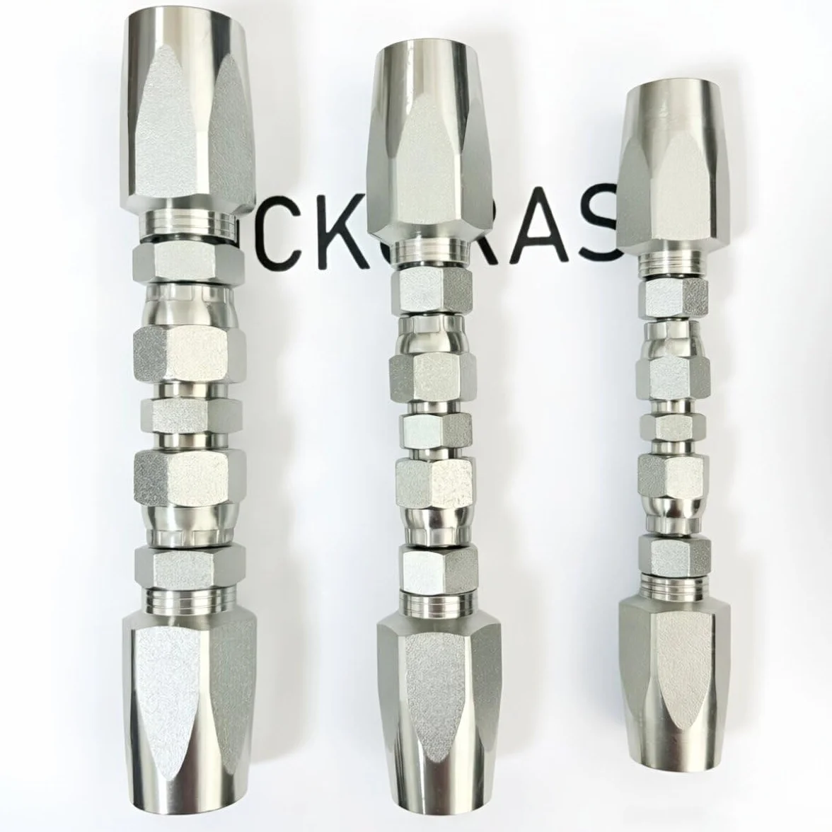 Kit de reparación de manguera hidráulica 4000 PSI 3 piezas 1/10.2 cm 3/20.3 cm 1/5.1 cm para mangueras R2 R16 R17 R19