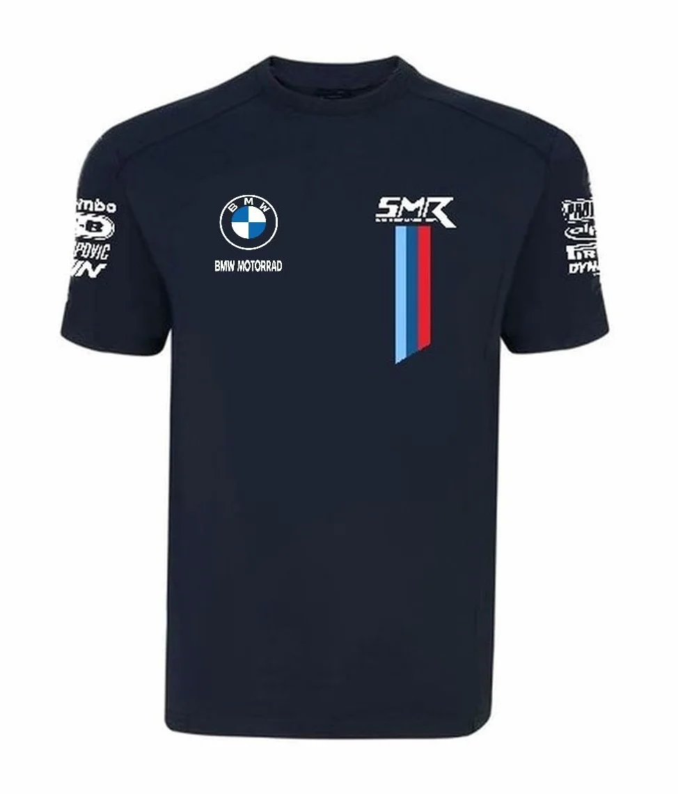 Camiseta Hombres Algodon Replica WSBK BMW Motorrad Talla L