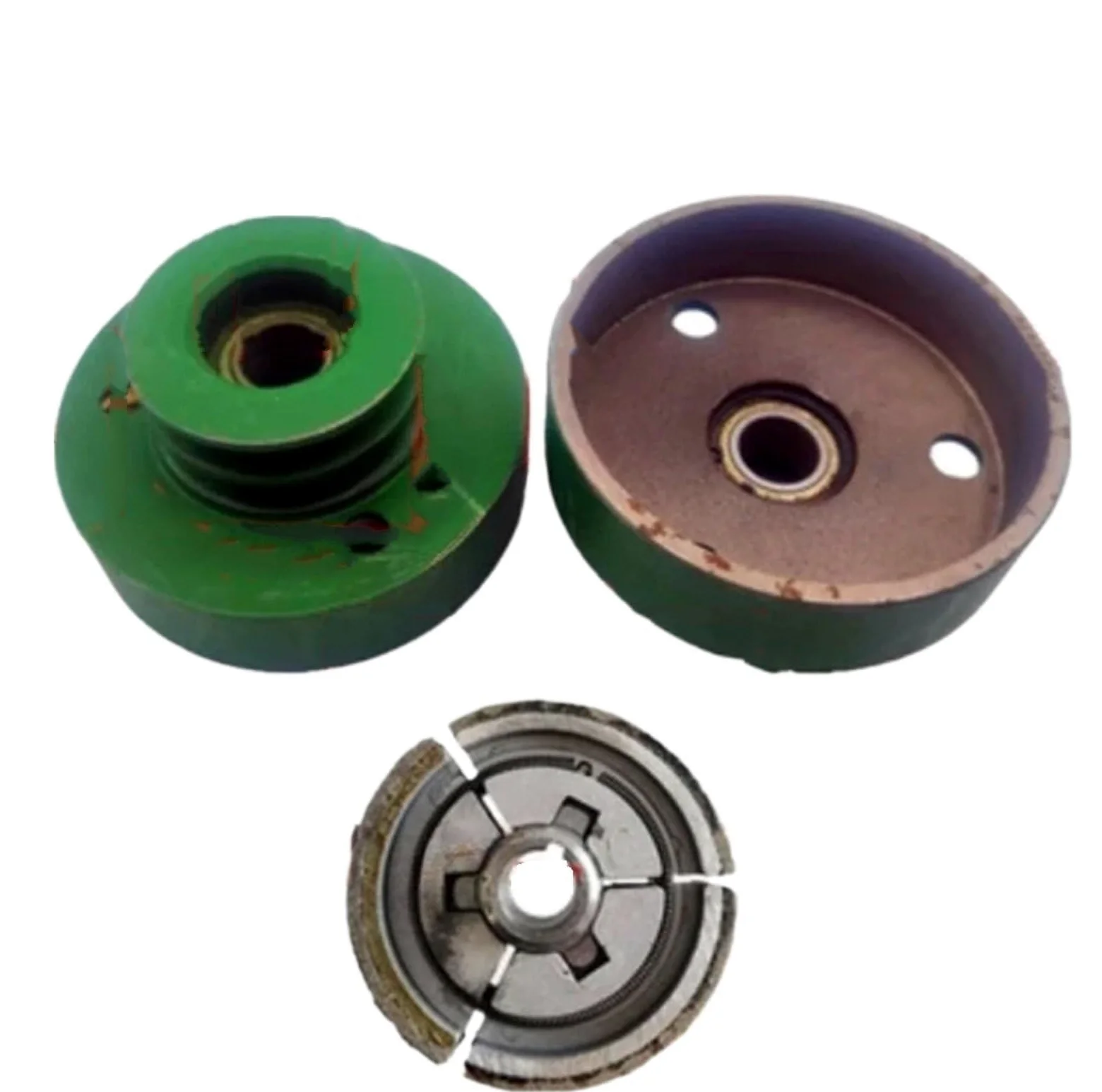 Sets para embrague para coche Compatible con motor de gasolina 170F, motor diésel, embrague centrífugo automático, embrague de eje 168F20, polea de timón. Guia Embrague(4)