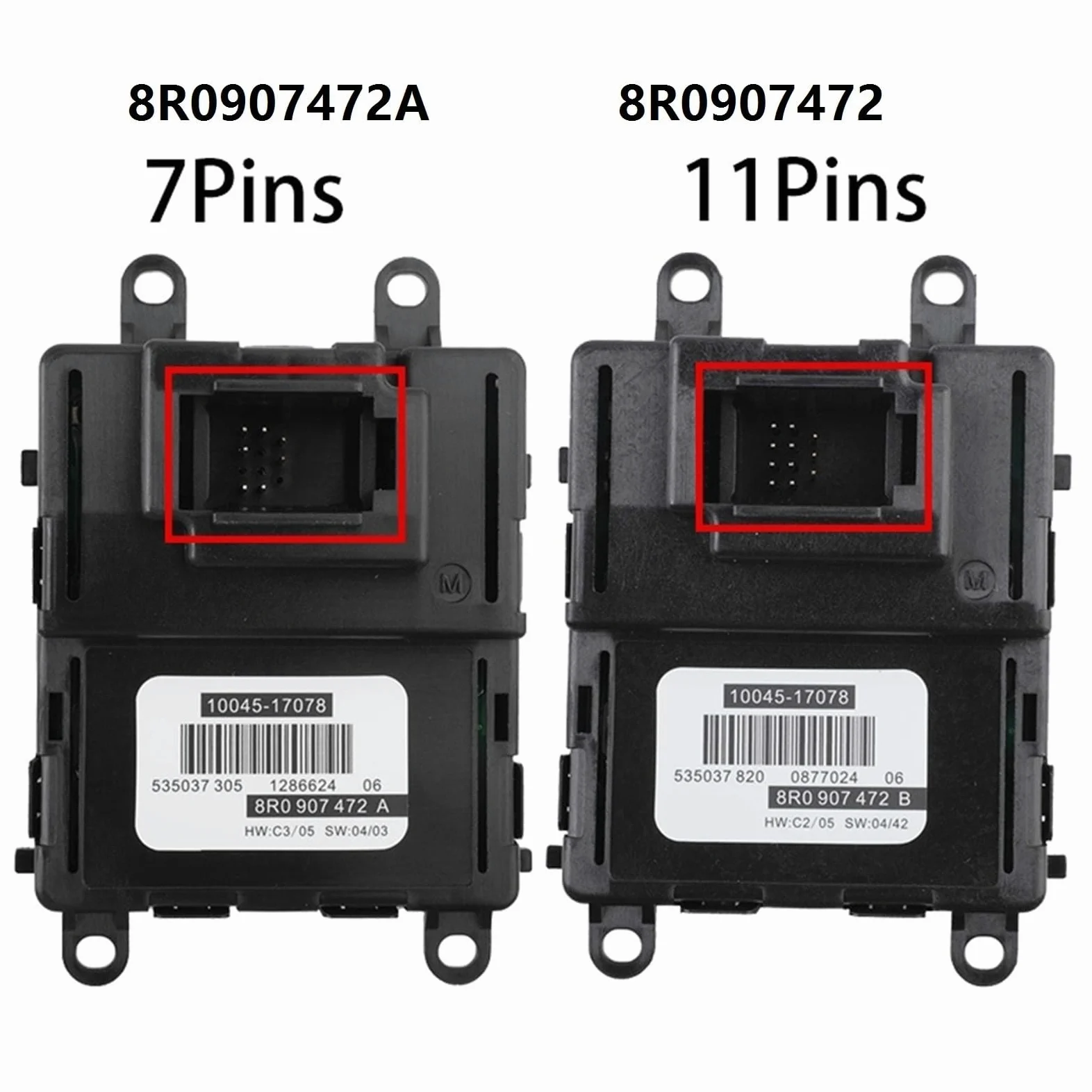 Resistencia De Balasto Módulo de control balastro faros 8R0907472A 8R0907472 8R0907472C 8R0907472B para Audi Q5 2009-2012 reparación | 8R0907472A