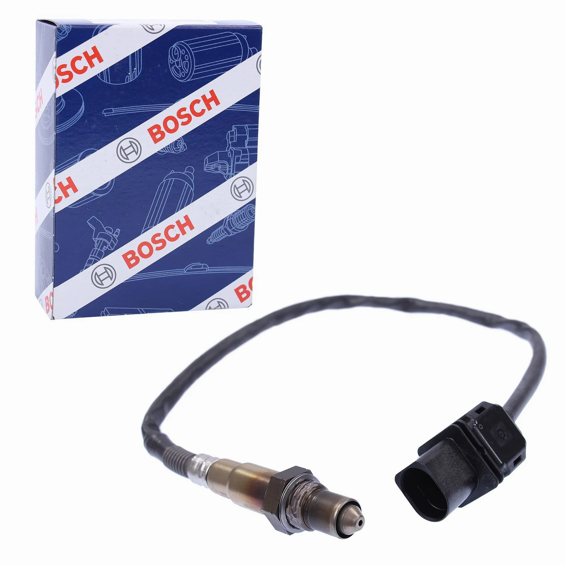 BOSCH Lambdasonde 0281004028 | Compatible con: BMW 1, 2 Coupe, 3, 3, 3 Cabriolet, 3 Compact, 3 Coupe, 3 Gran Turismo, 3 Touring, 3 Touring, 3 Touring Van