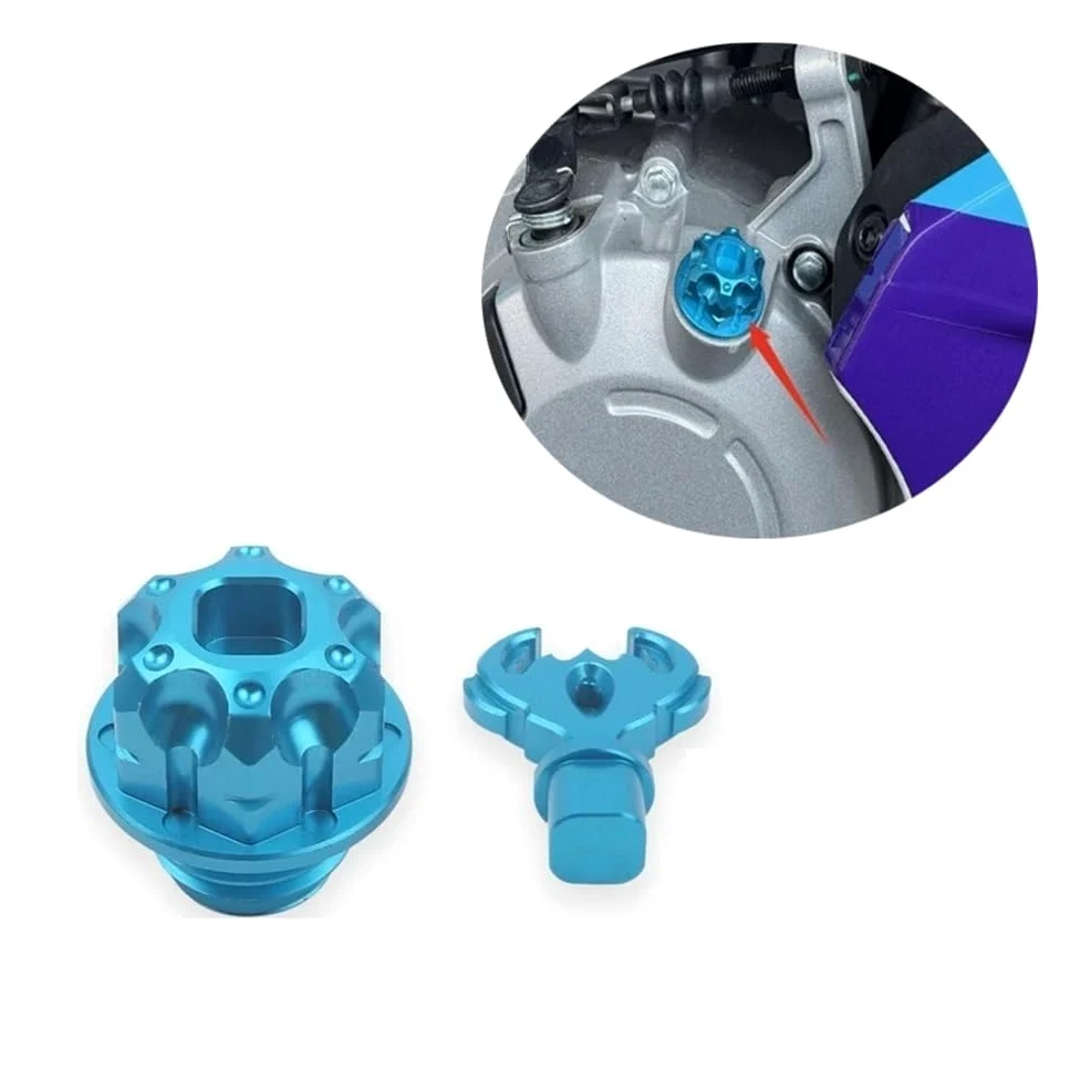 para 675 675SR 675SR-R 450sr 450srs 675nk 450nk Tapa Antirrobo Motocicleta para. del Depósito De Aceite Motor. Varilla Medidora Tapa Repuesto Tanque Aceite Tapa Tanque