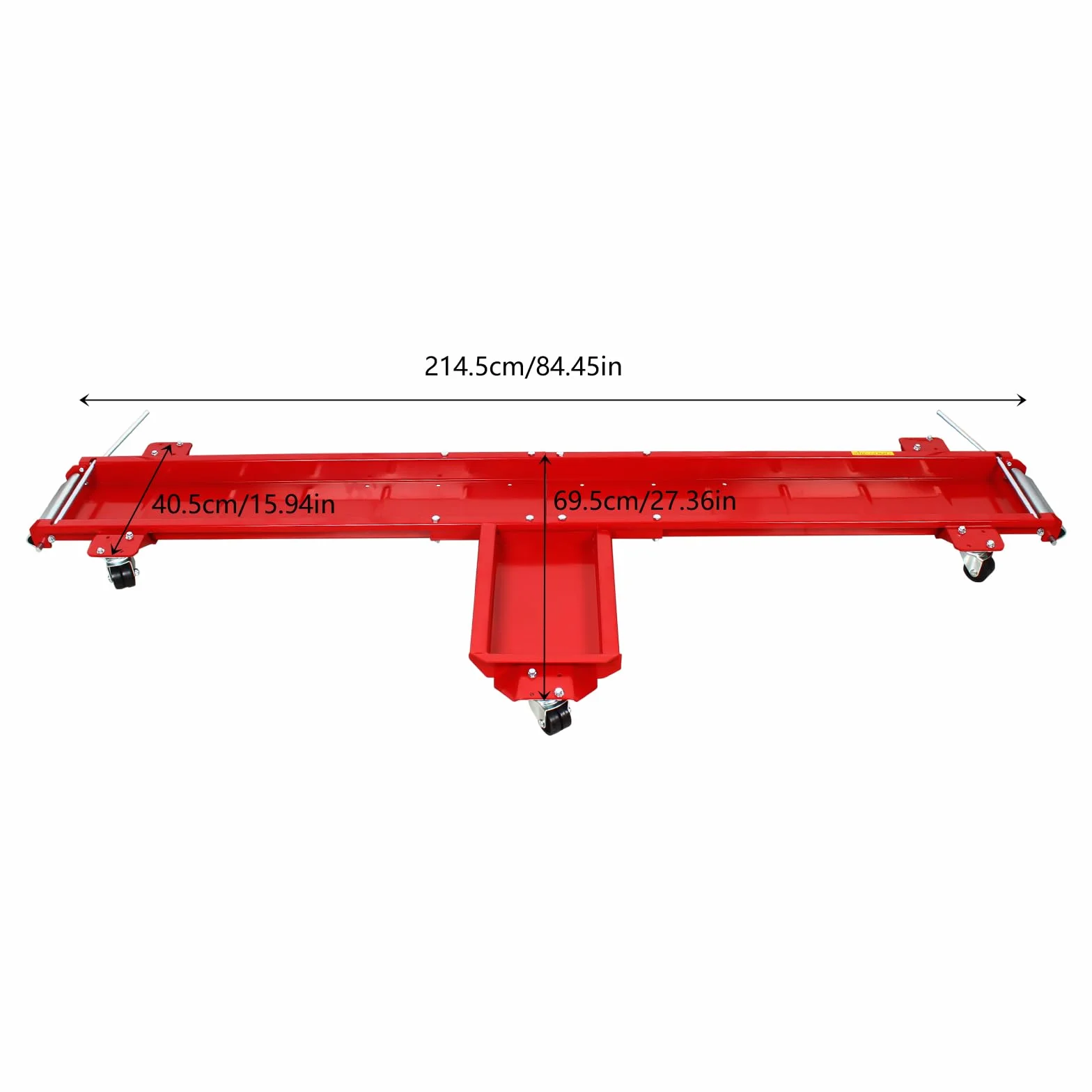 WooDerson Carrito central de 567 kg para motocicleta, herramienta de garaje y aparcamiento