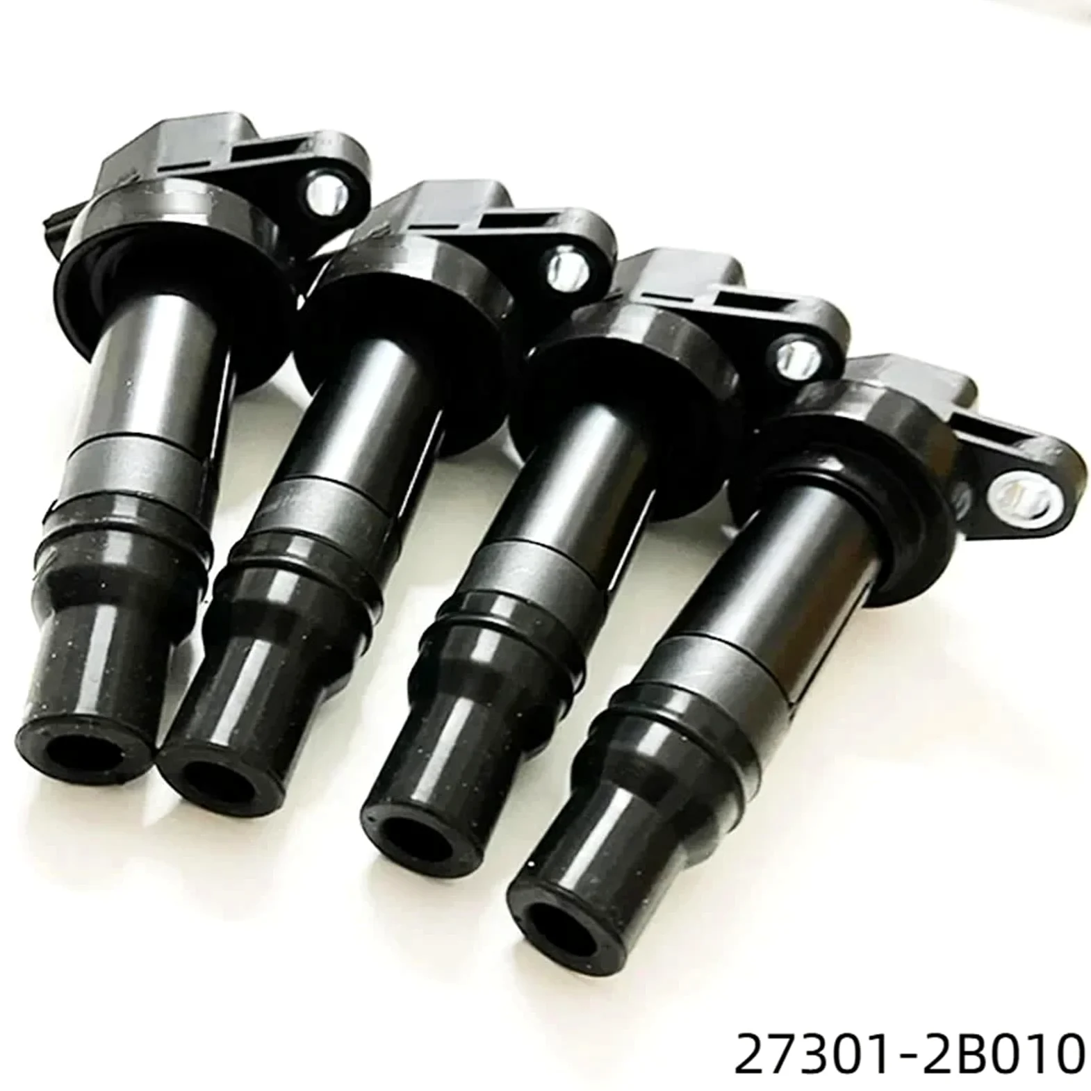 Kit de bobina de encendido bujía Juego de 4 bobinas de encendido 273012B010 27301-2B010 para I30, I20, Venga, Kia, Rio, Soul, Ceed y Veloster