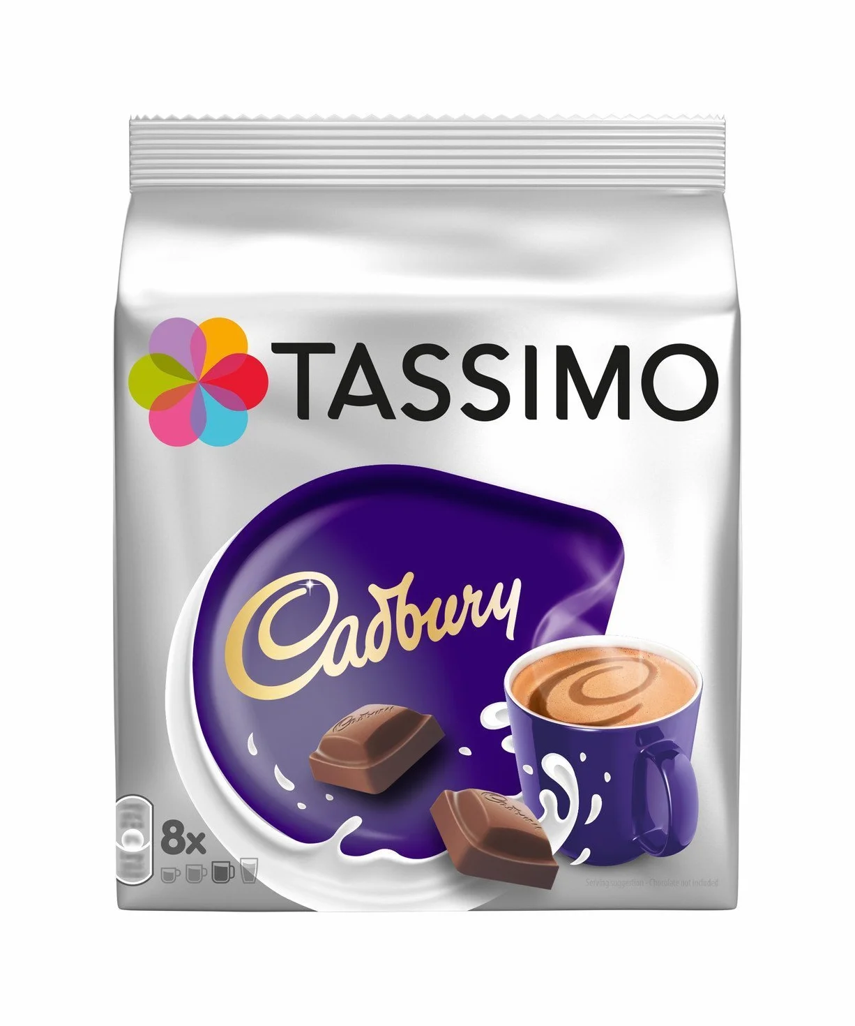 Tassimo Cadbury Chocolate caliente 3 unidades