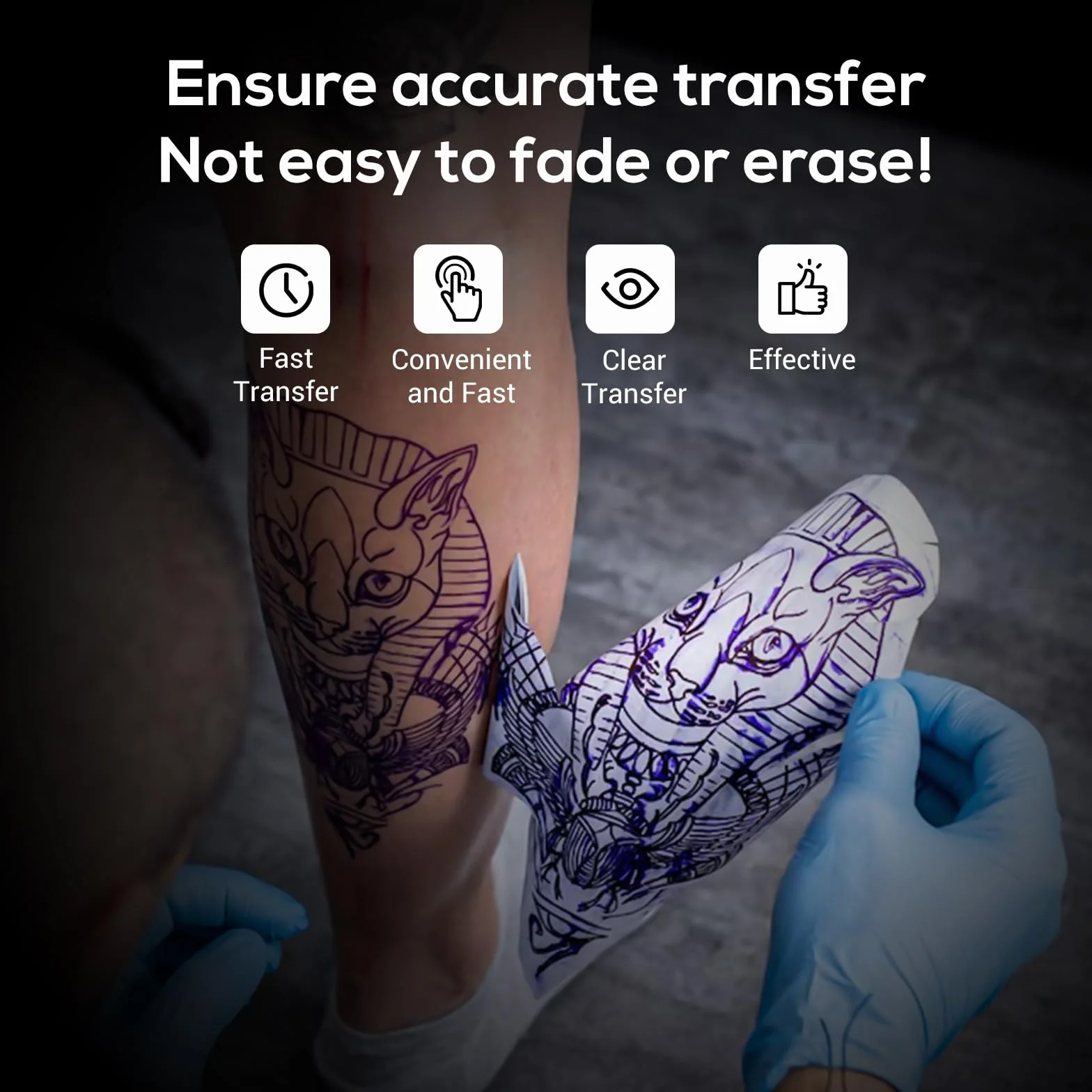 HAWINK Tattoo Transfer Gel Cream 2oz 60ml Bálsamo de Tatuaje para Máquina de Transferencia