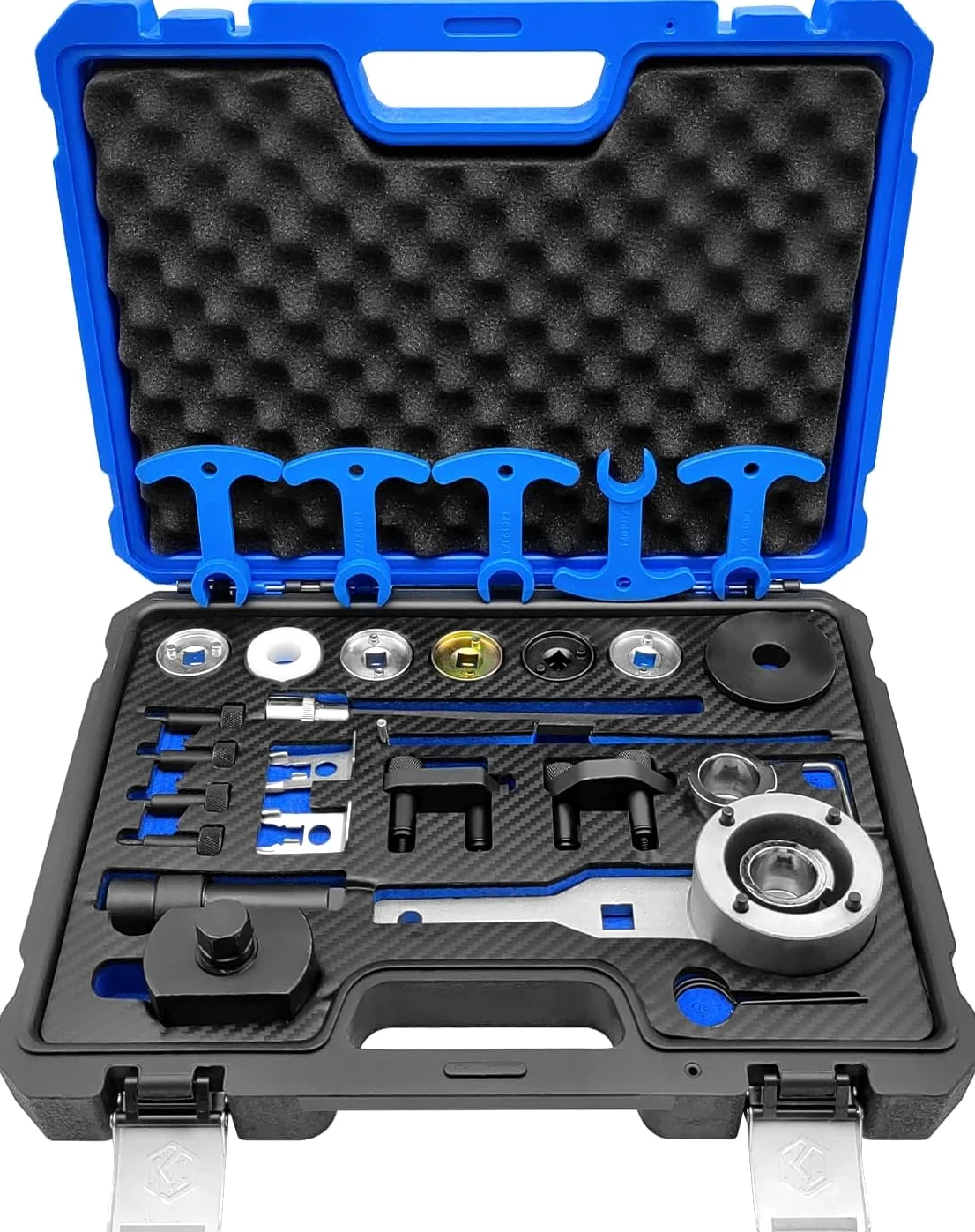 ZKTOOL Herramientas de Sincronización de Alineación del árbol de Levas del Motor, Compatible con VW Au-di VAG 1.8 2.0 TSI TFSI(2006-2018) EA888, Herramientas de Distribución del Motor Automotriz