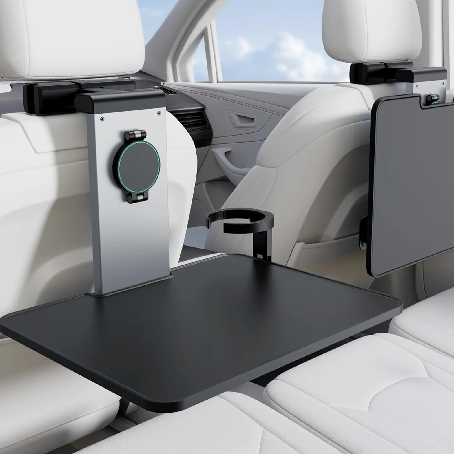 Mesa Para Portátil De Coche Soporte Antideslizante Para Comer Y | Bandeja De Viaje Para Comidas En El Coche Para Automóviles Sedán, Pickups, Vehículos,