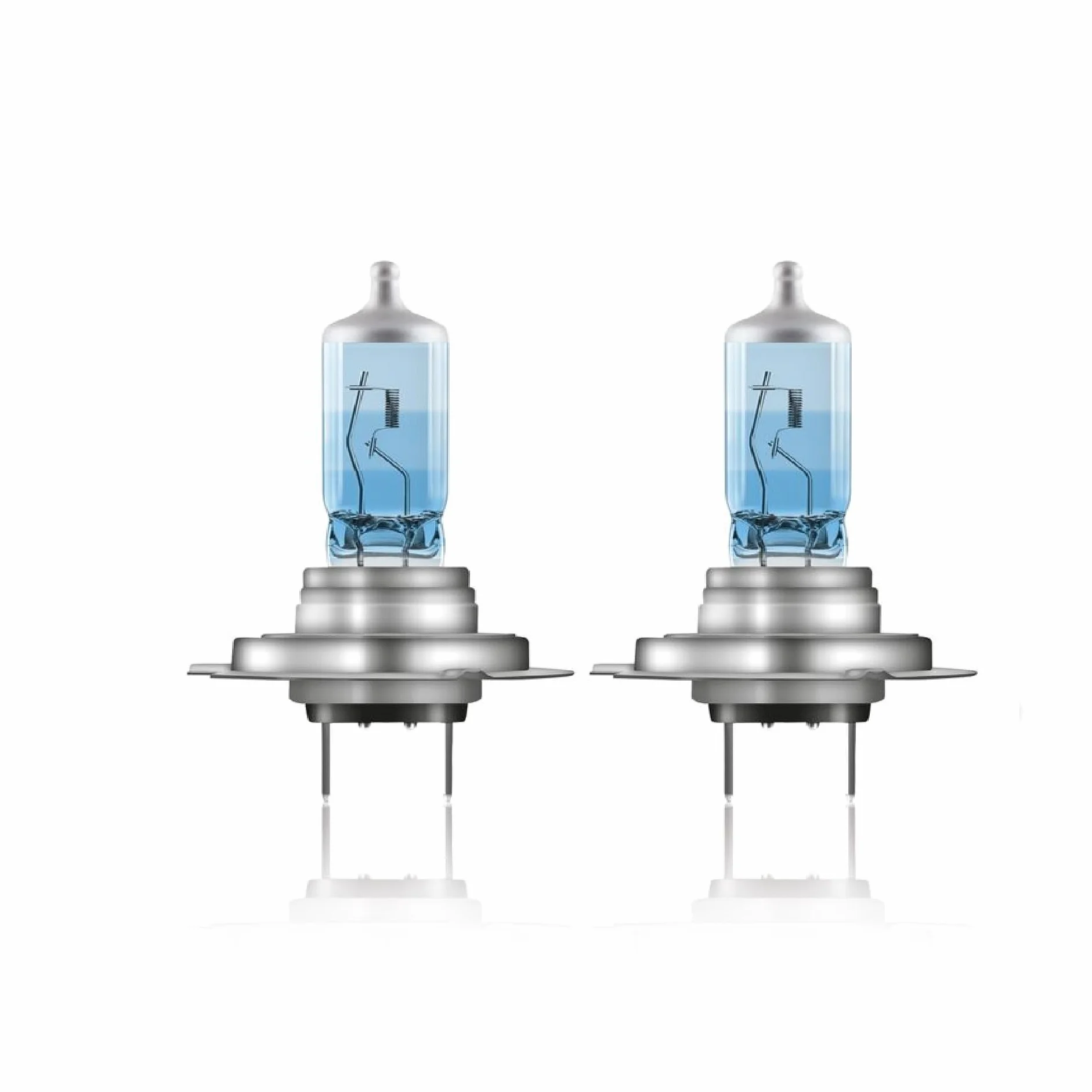 OSRAM COOL BLUE INTENSE H7, lámpara de faro halógena, 5000K, +100% brillo, aspecto LED, 2 unidades