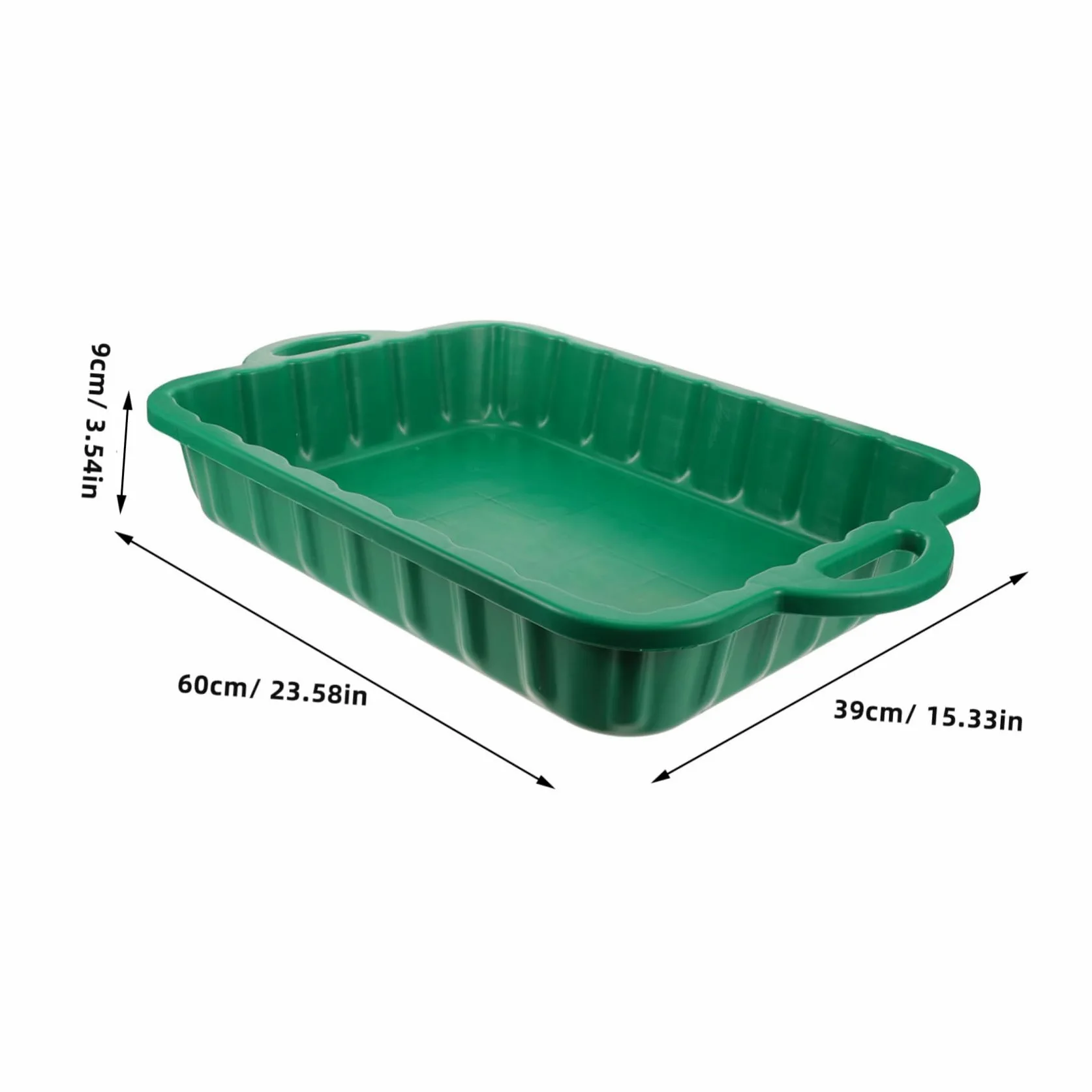 Bandeja de Drenaje de Plástico Diseño a Prueba de Fugas y Ahorro de Espacio para Recogedor de Aceite y Refrigerante para Reparación de Coche
