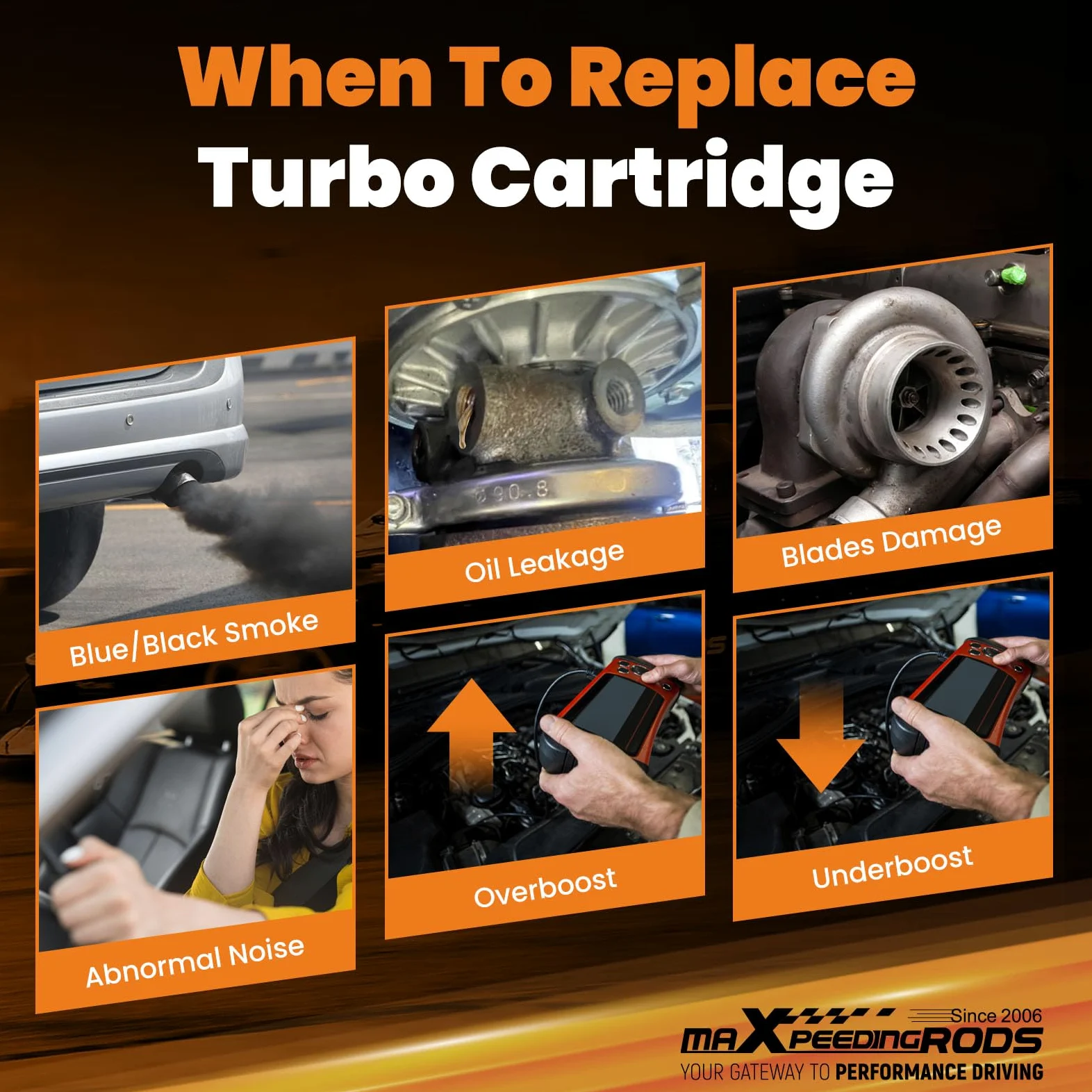 maXpeedingrods Centros Núcleo de Turbocompresor GT1544V para Coche, Core Cartridge de Tubina para Automóvil, Turbocharger Chra Cartucho de Turbo, para C3 HDI 1.6L D DV6TED4 2006 753420-3