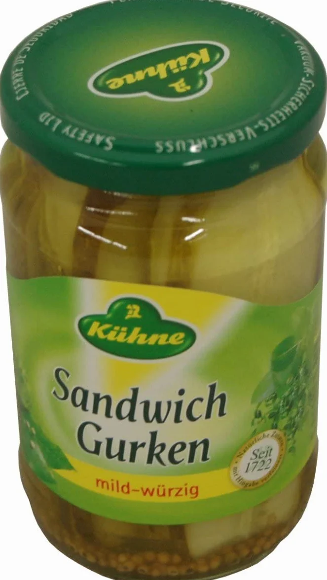 Kuhne Pepinillos en Lonchas 370g