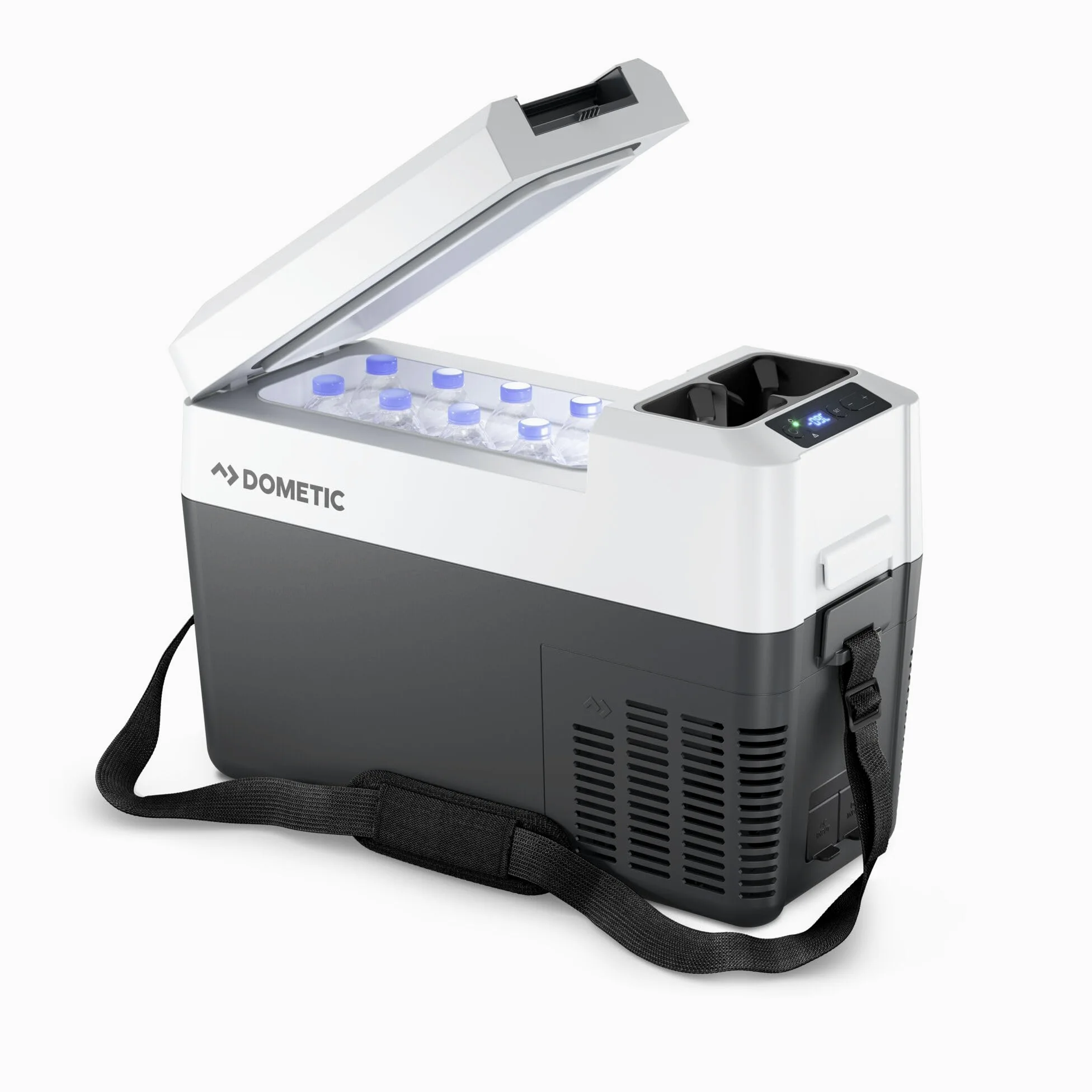 Dometic CFF - Nevera Portátil con Compresor - 12/24V, 110-240V - Nevera Pequeña Eléctrica para Coche, Playa - Mini Frigorífico, Refrigerador