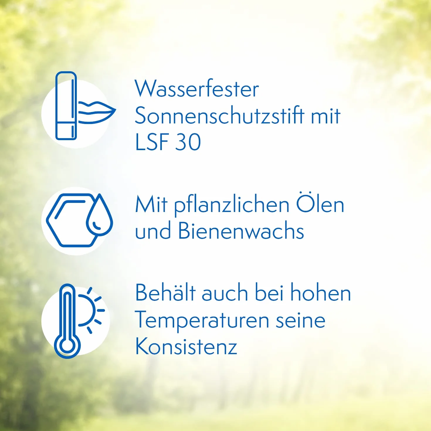 Ladival Lápiz protector UV activo SPF 30 – Cuidado de labios con protección solar UVA y UV-B – 4,8 g