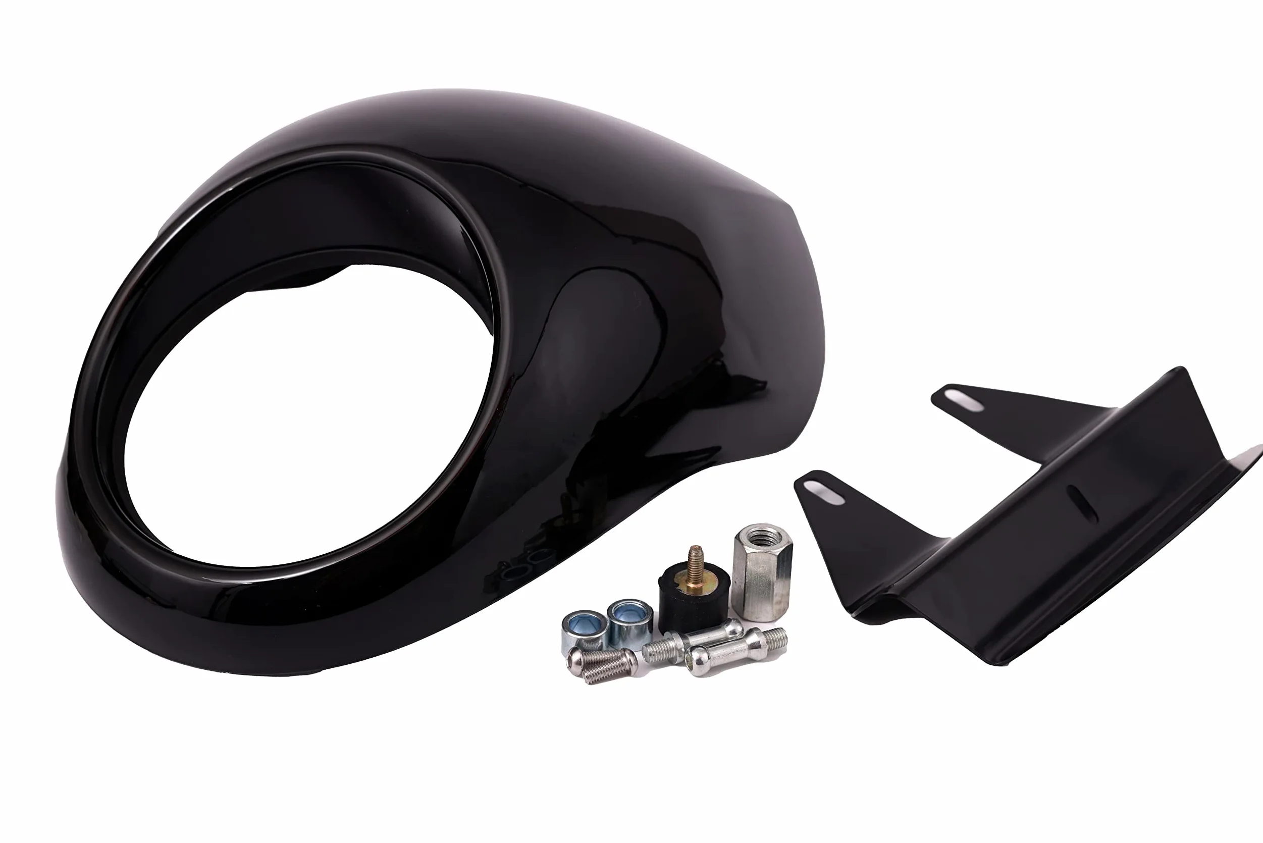 ICT Ronix Faro de apertura frontal, cubierta protectora para Harley Sportster Dyna FX/XL 1200 883