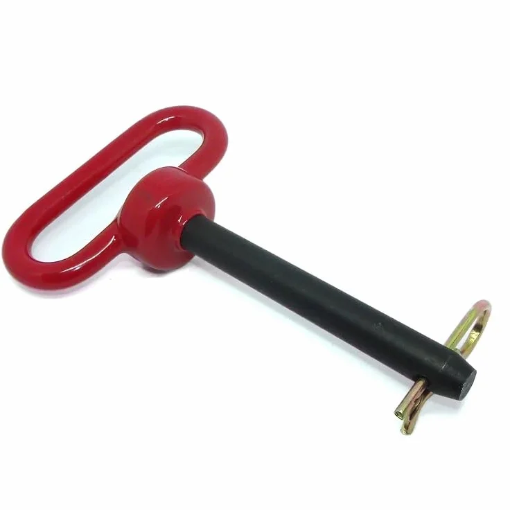 cyclingcolors Bulon pasador de enganche remolque 12mm Empuñadura tractor clavija coche pin bloqueo eje perno acero bola