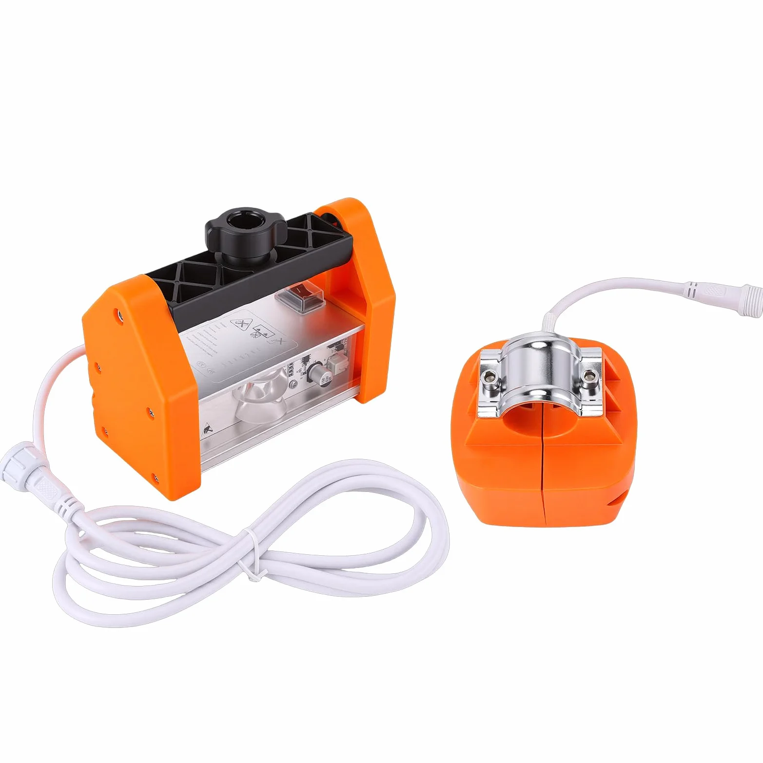 Hyuduo Luz de Inspección de Pared LED Lámpara de Inspección de Pintura de Pared de Silicona ABS 15W 1500LM Brillo Ajustable Haz de 120x5 para Profesionales de Pulido de Pintura de Acabado de Paneles