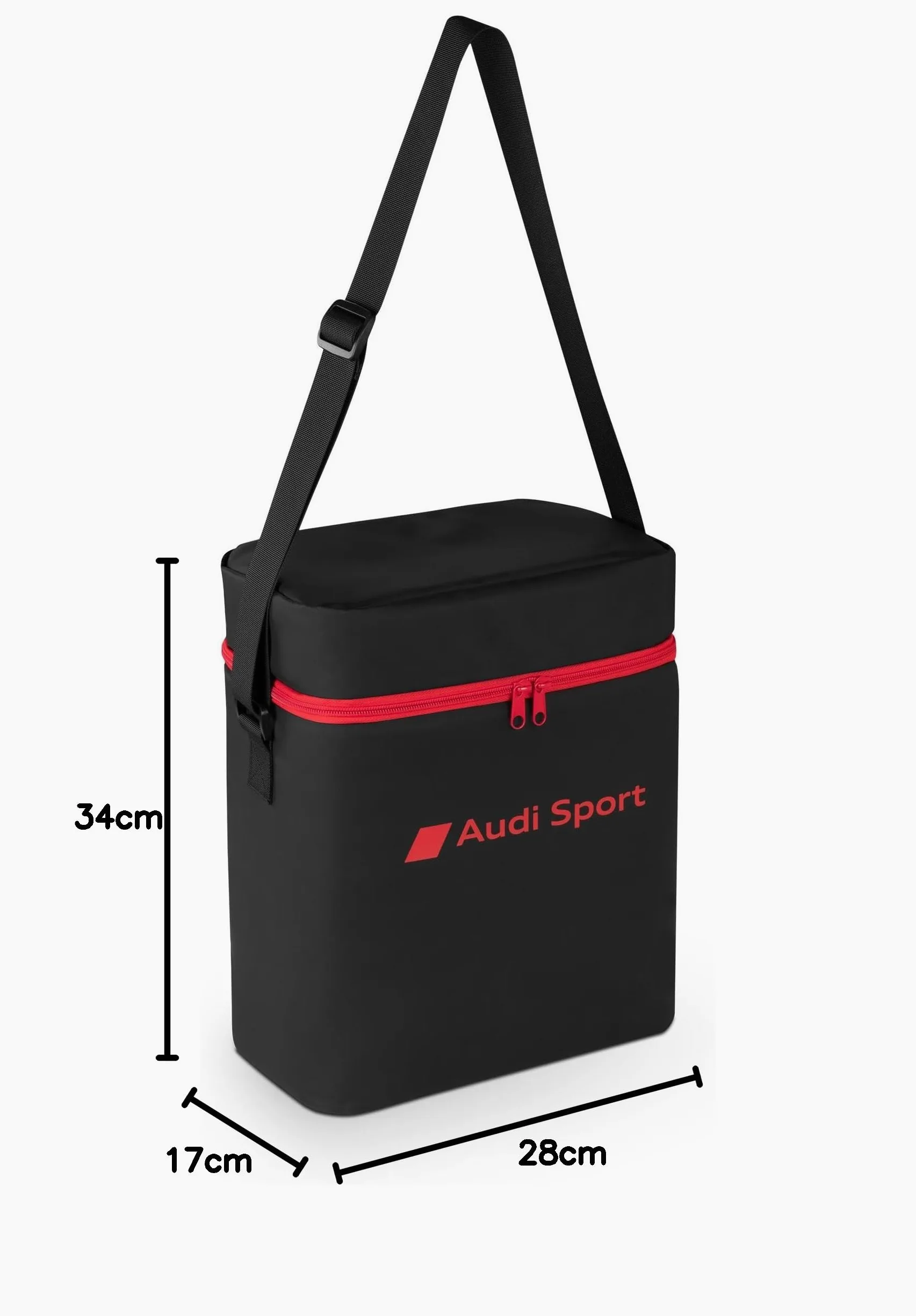 Audi Sport - Bolsa isotérmica, Color Negro
