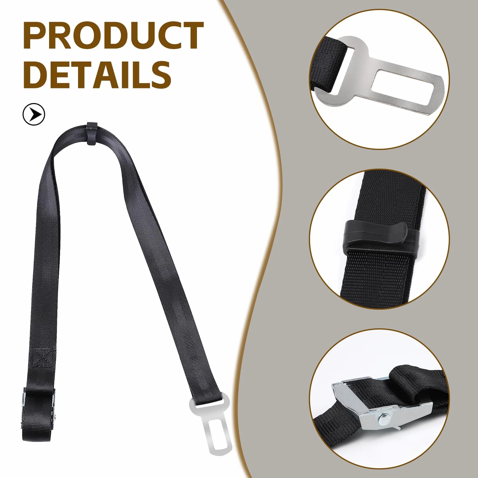 LALAGO Protección contra robo para autocaravanas, accesorios para puertas corredizas de camping, seguro de puerta contra robos para autocaravanas, furgonetas y vehículos - 2 piezas