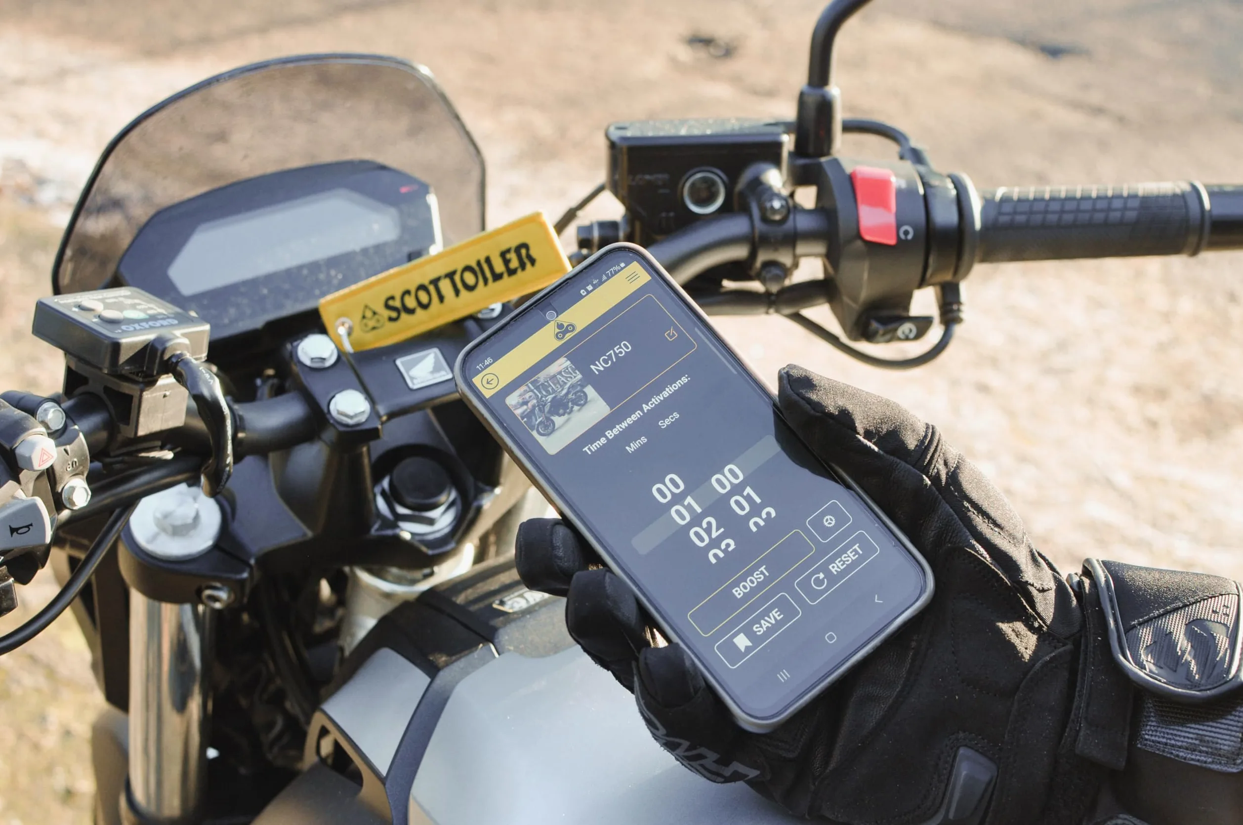 Scottoiler Micro xSystem 3.0+ - Engrasador automático de Cadena