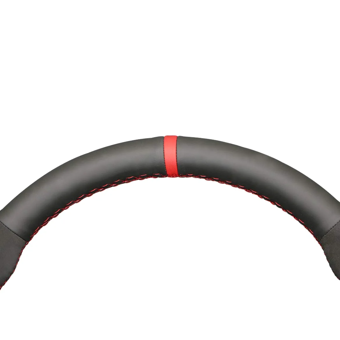 MEWANT Funda de volante de cuero para Hyundai Santa Fe 2019 / Santa Fe funda de volante