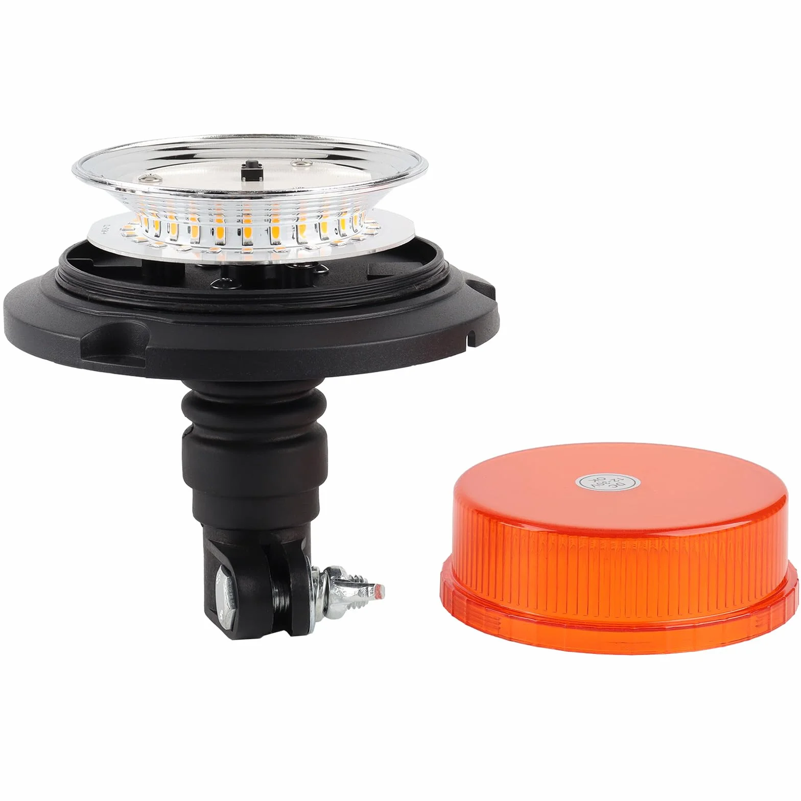 Luz Estroboscópica LED Ámbar 24 LED 3 Modos para Tractores Maquinaria Agrícola