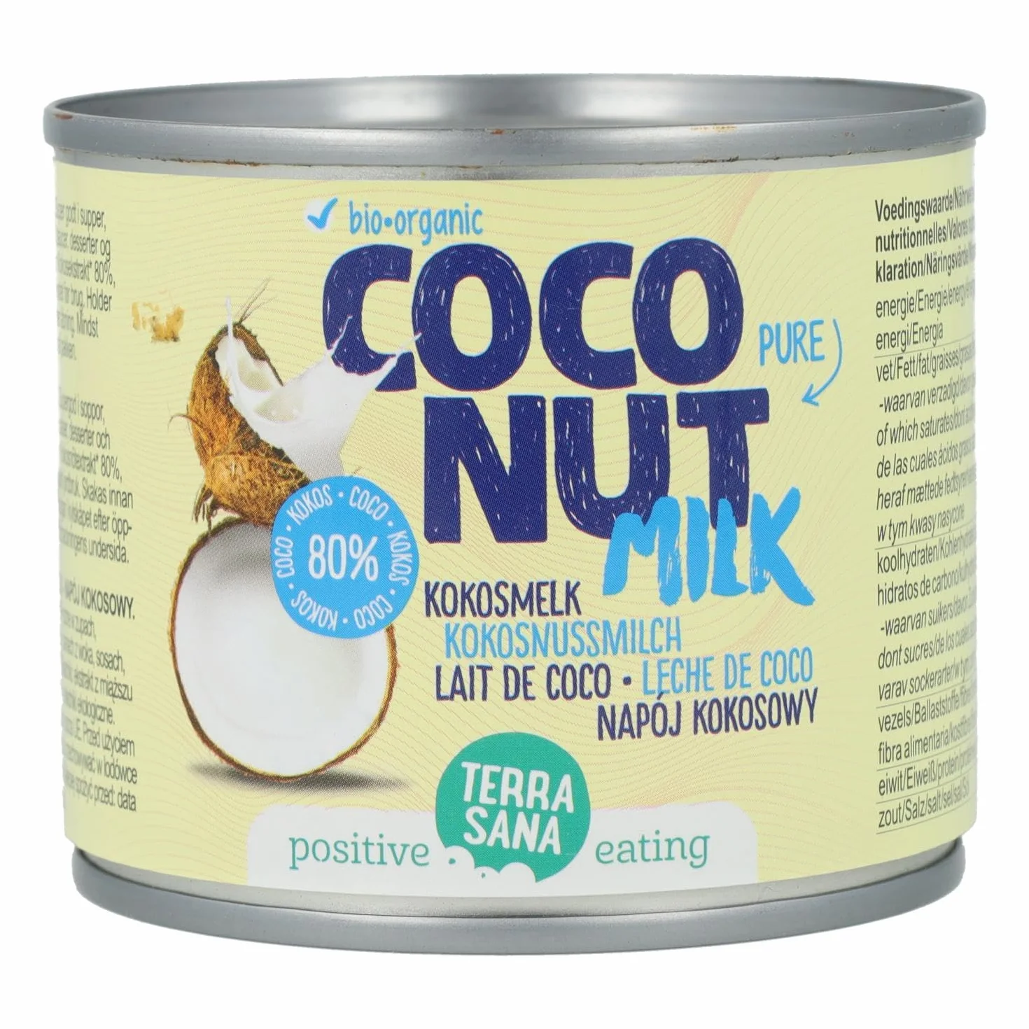 Leche Coco BIO Terrasana 200 ml