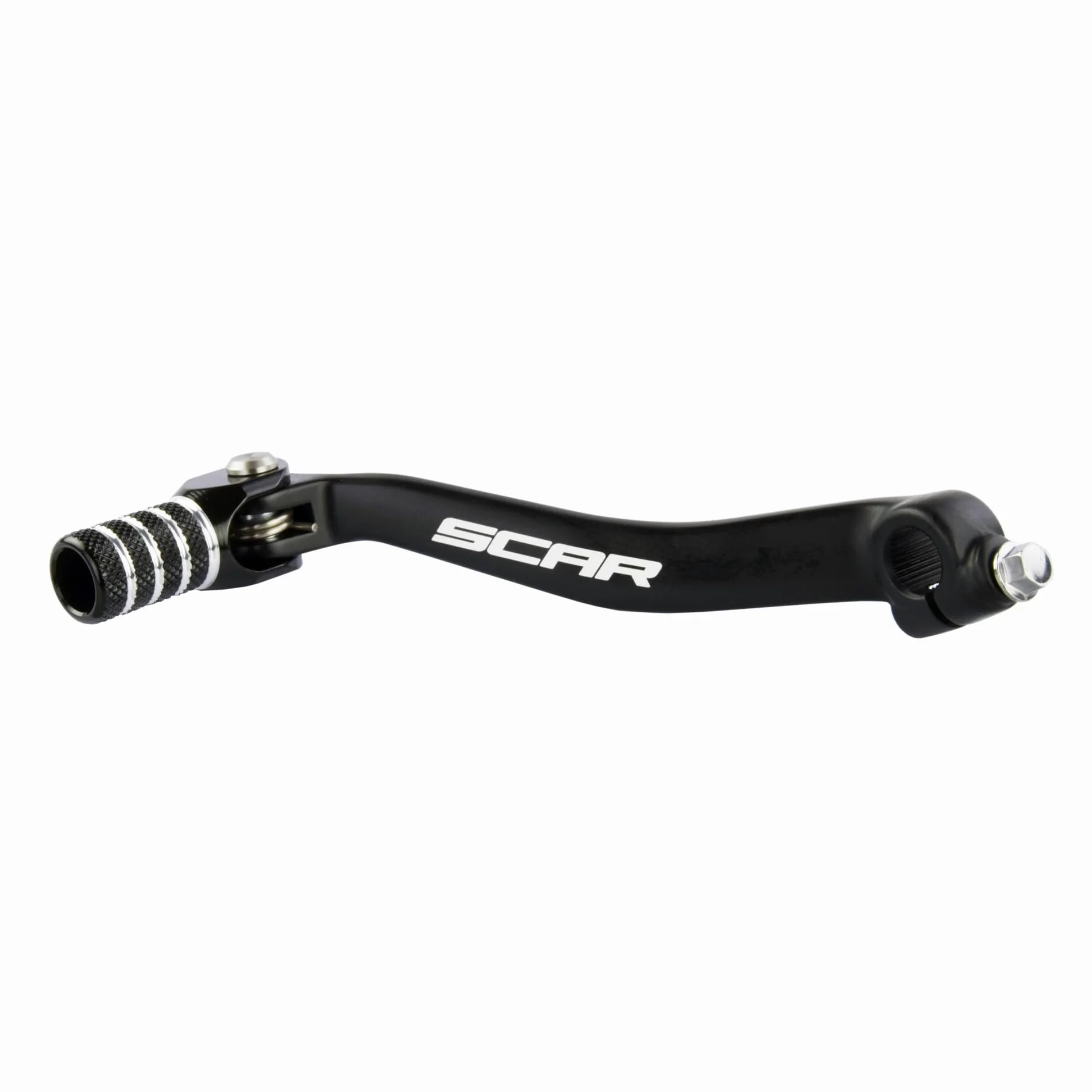 SCAR Pedal Palanca de Cambio Compatible con KAWASAKI KX450F KX450X 16-26 - Negro