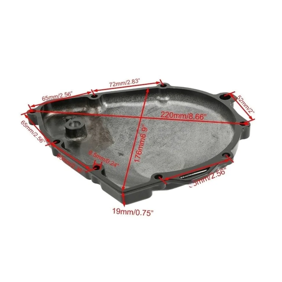 Para GSF600 Para Bandit 600 Para GSX600F Para GSX750F 1996-2006 Estator De Motocicleta Cubierta Del Motor Cárter Para Junta Tapas Carcasa Estator