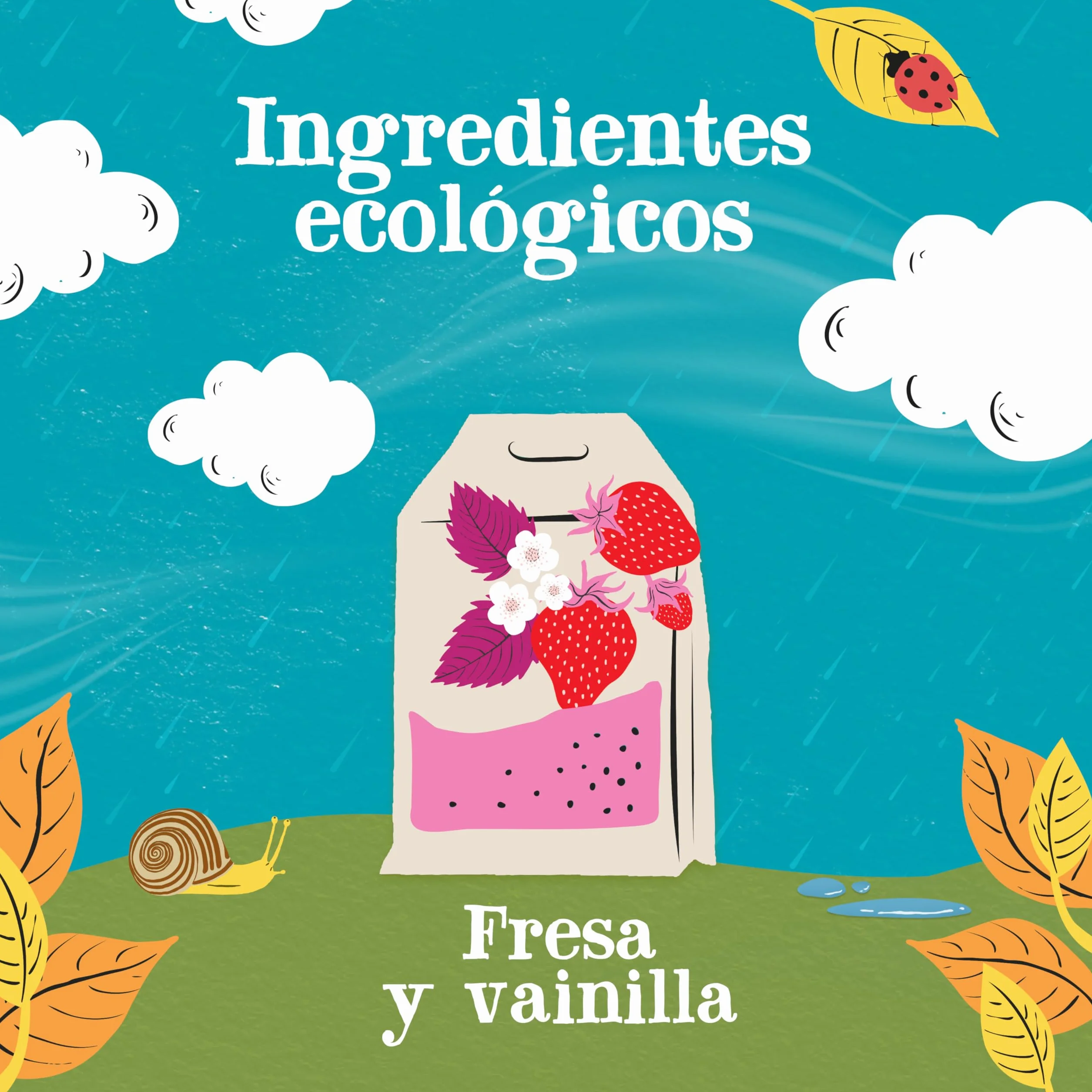 CUPPER Bolsitas de Infusiones Ecológicas Fresa y Vainilla 50 uds Sin Azúcares Añadidos Vegano