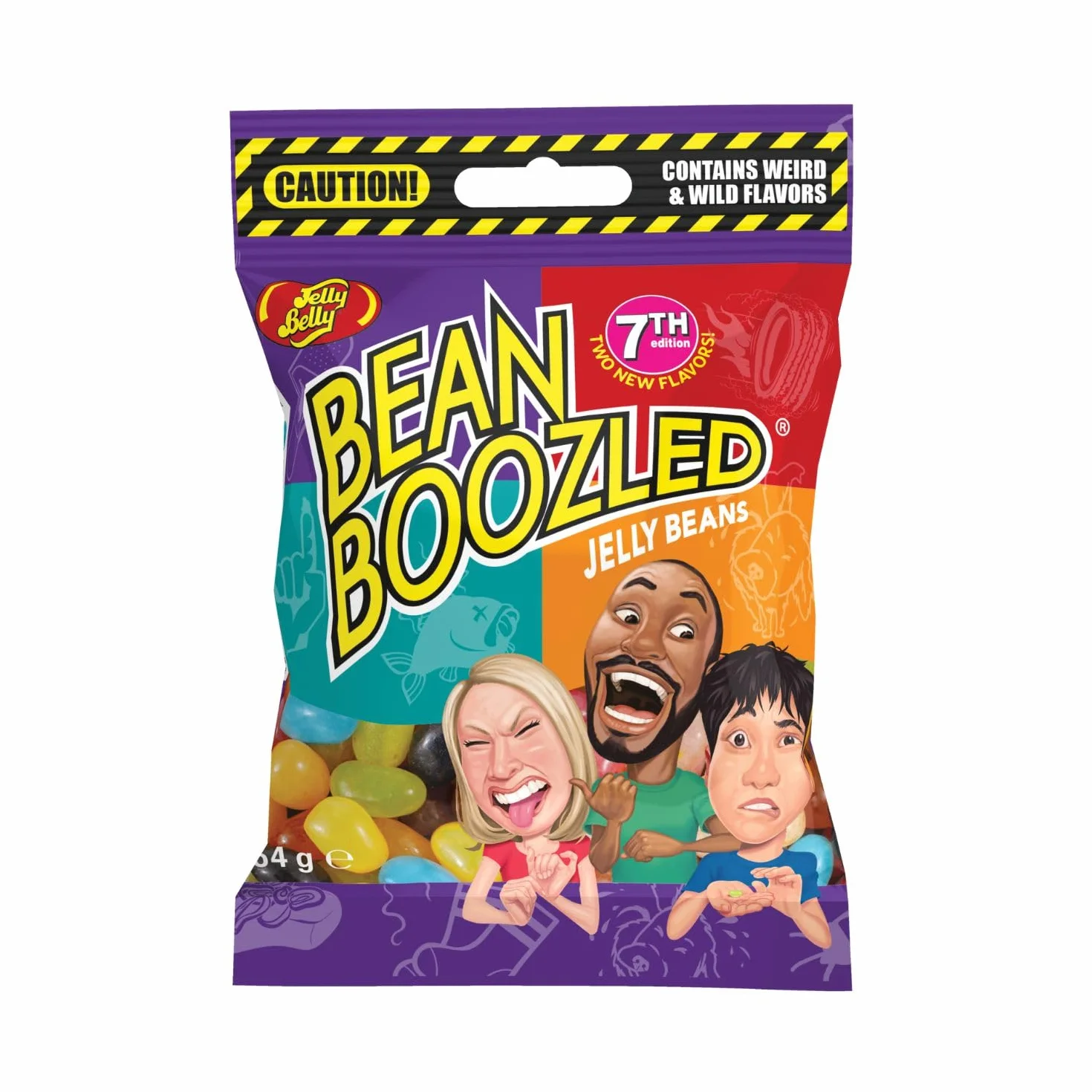 JELLY BELLY BeanBoozled grageas 20 sabores bolsa 54g