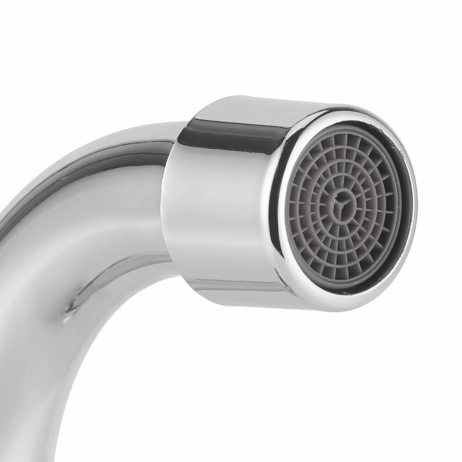 Grifo de Agua, Grifo de Cocina de Rosca G1 / 2in, Herramienta de Lavabo de Salida De Agua Fría Caliente, Aleación de Zinc 360 Grifo de Rotación Ajustable para RV Caravan Cocina Baño Autocaravanas