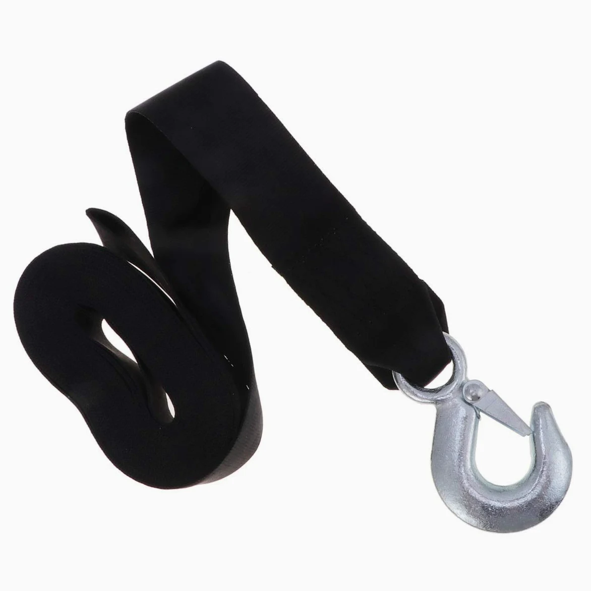 Cuerda de Remolque, Cuerda de Remolque de 6 M, Nylon, Carreras de Alta Resistencia, Gancho de Remolque Negro, Juego de cinturón de Remolque Deportivo, Cuerda de Remolque para automóvil para Parachoq