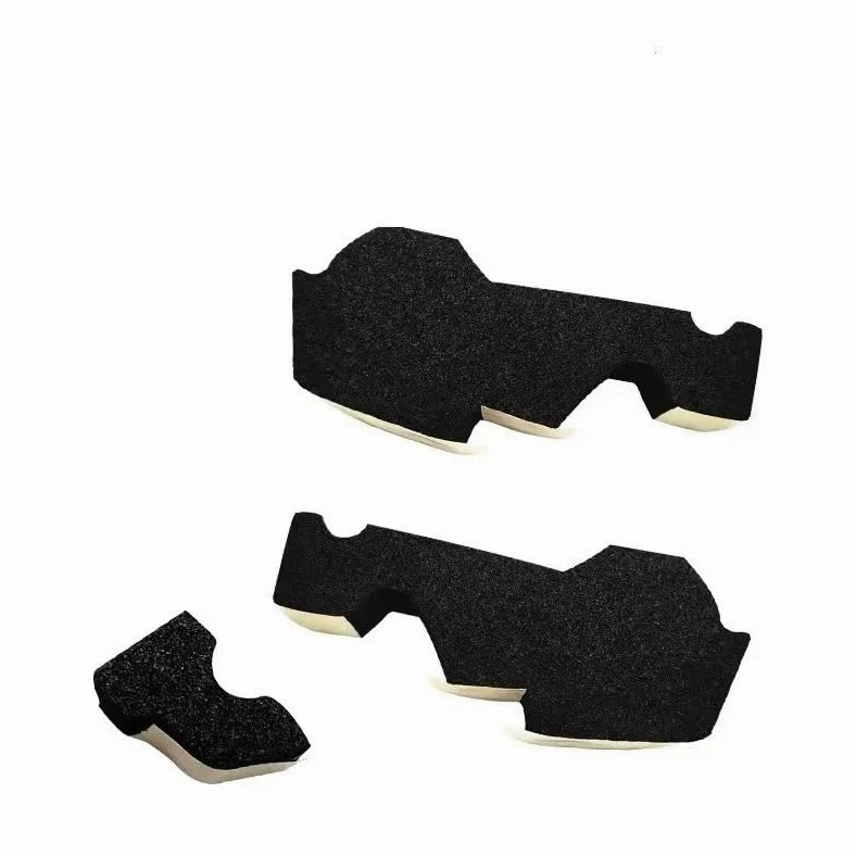 Esponja de sellado for capó de motor, bloque de esponja impermeable for prevención de polvo, apto for Nissan Qashqai 2008-2015, 3 uds.