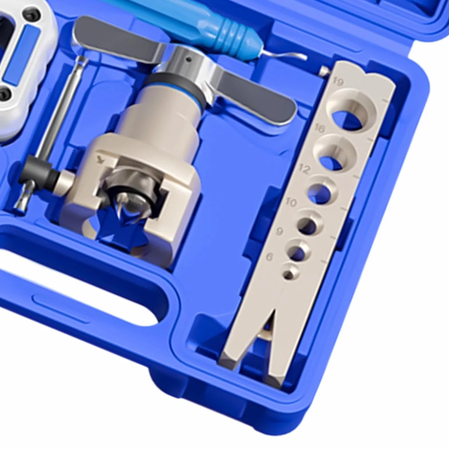 Herramienta Abocardadora Línea Freno Set Reparación y Mantenimiento Líneas | Herramienta Abocardadora De Freno De Metal Para Taller Hogar Industria Garaje Exterior Coche Camión Sedán
