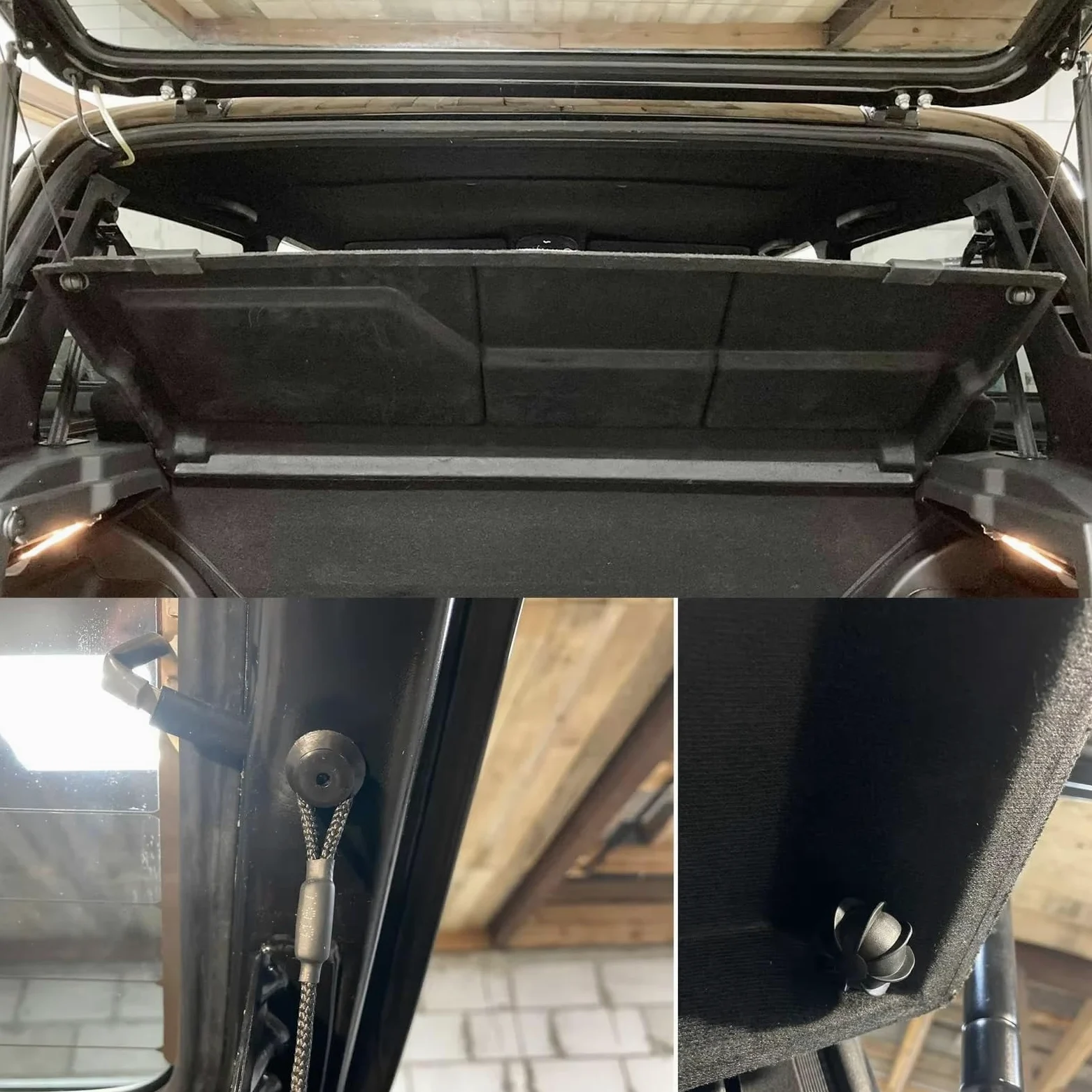 Trasera Maletero Cuerda Compatible Con Skoda Para Octavia MK3 1K6863447A Estante Trasero Paquetes Coche Cuerda De Sujeción Cubierta Tonneau Correa Sujeción Estante Paquetes Maletero Cable Fijación