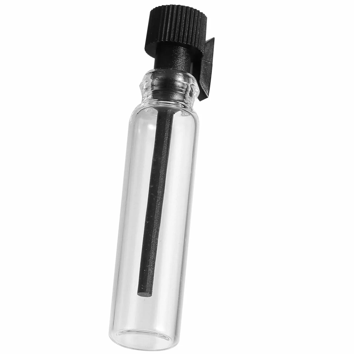 EXCEART 100 Piezas Mini Botellas de Perfume Vacías Frasco Cuentagotas 1 Ml Negro
