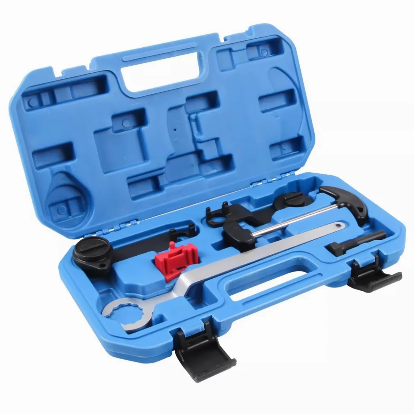 Juego De Herramientas De Bloqueo Ajuste De Sincronización Motor Con Tapa T10340 T10476 T10499 Compatible Con Seat Para Leon III 1.2 TSi 1.4 TSi De 4 Cilindros Pasador bloqueo del tensor