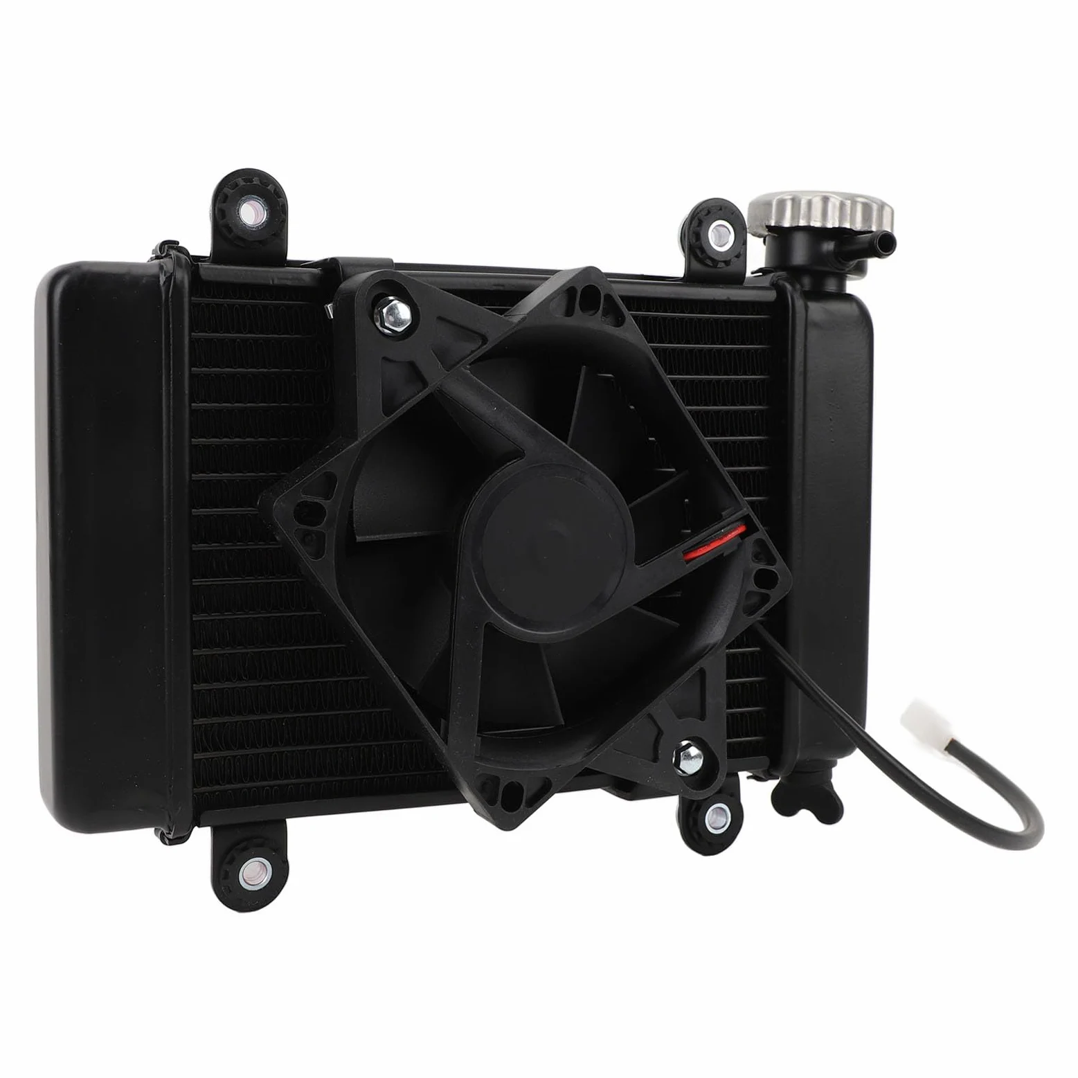 Enfriador de Radiador Refrigerado por Agua, Ventilador de Radiador, Construcción Robusta para Pit Quad Dirt Bike ATV de