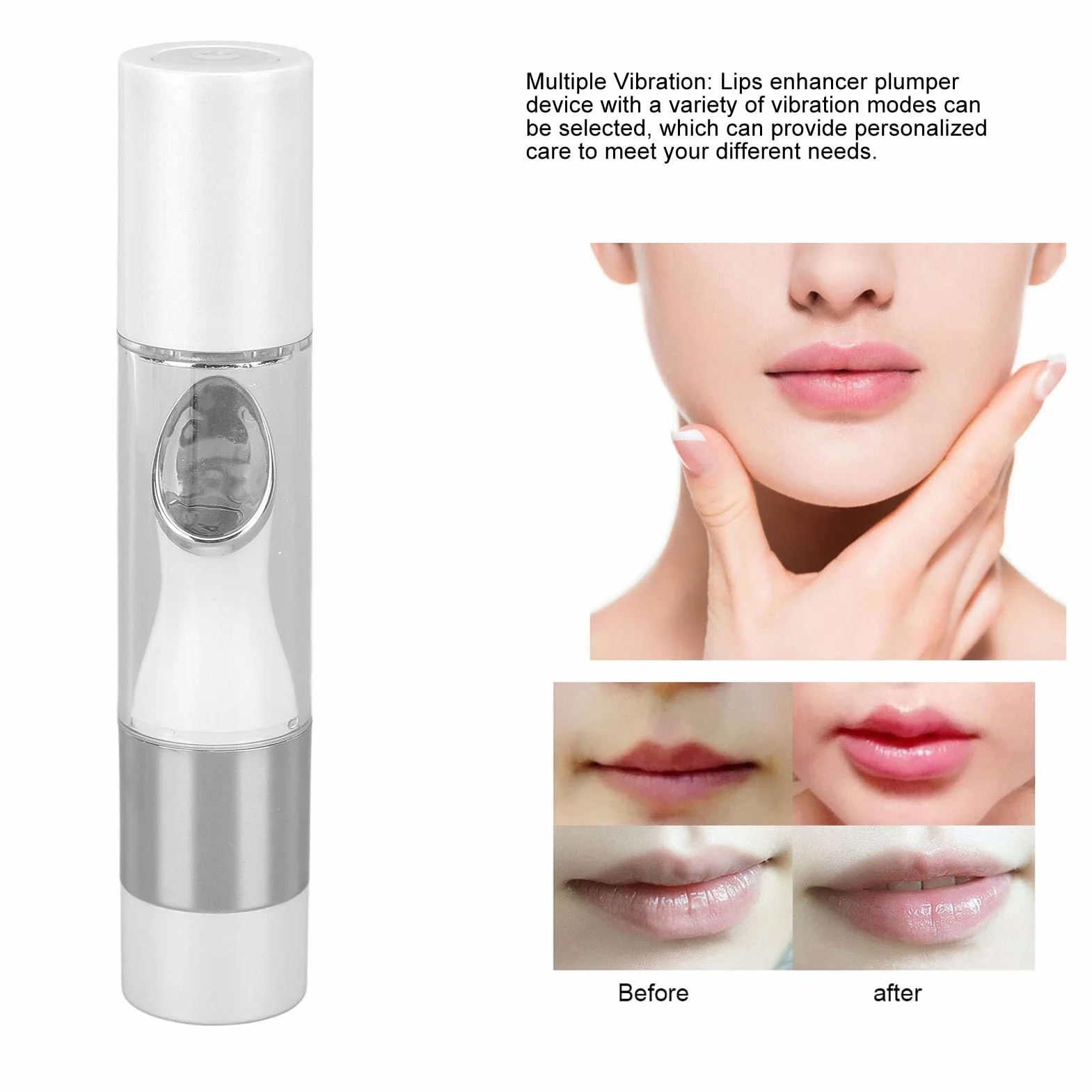 Rellenador de Labios Eléctrico, Dispositivo Automático de Relleno de Labios, Herramienta para Mejorar los Labios