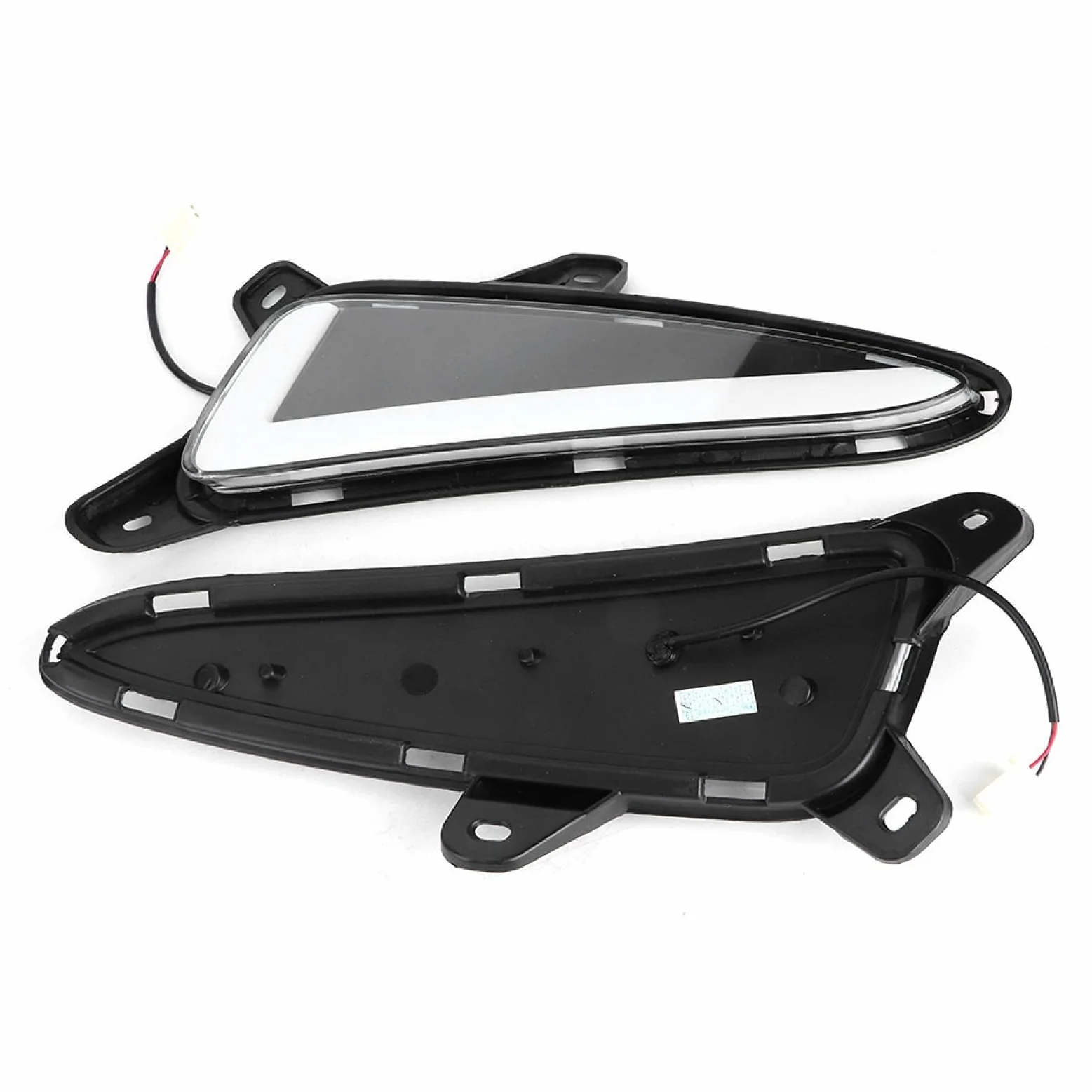 Luz de conducción de coche, DC12V 6000-6700K Luz de circulación diurna LED impermeable DRL Apta para C-HR CHR IZOA
