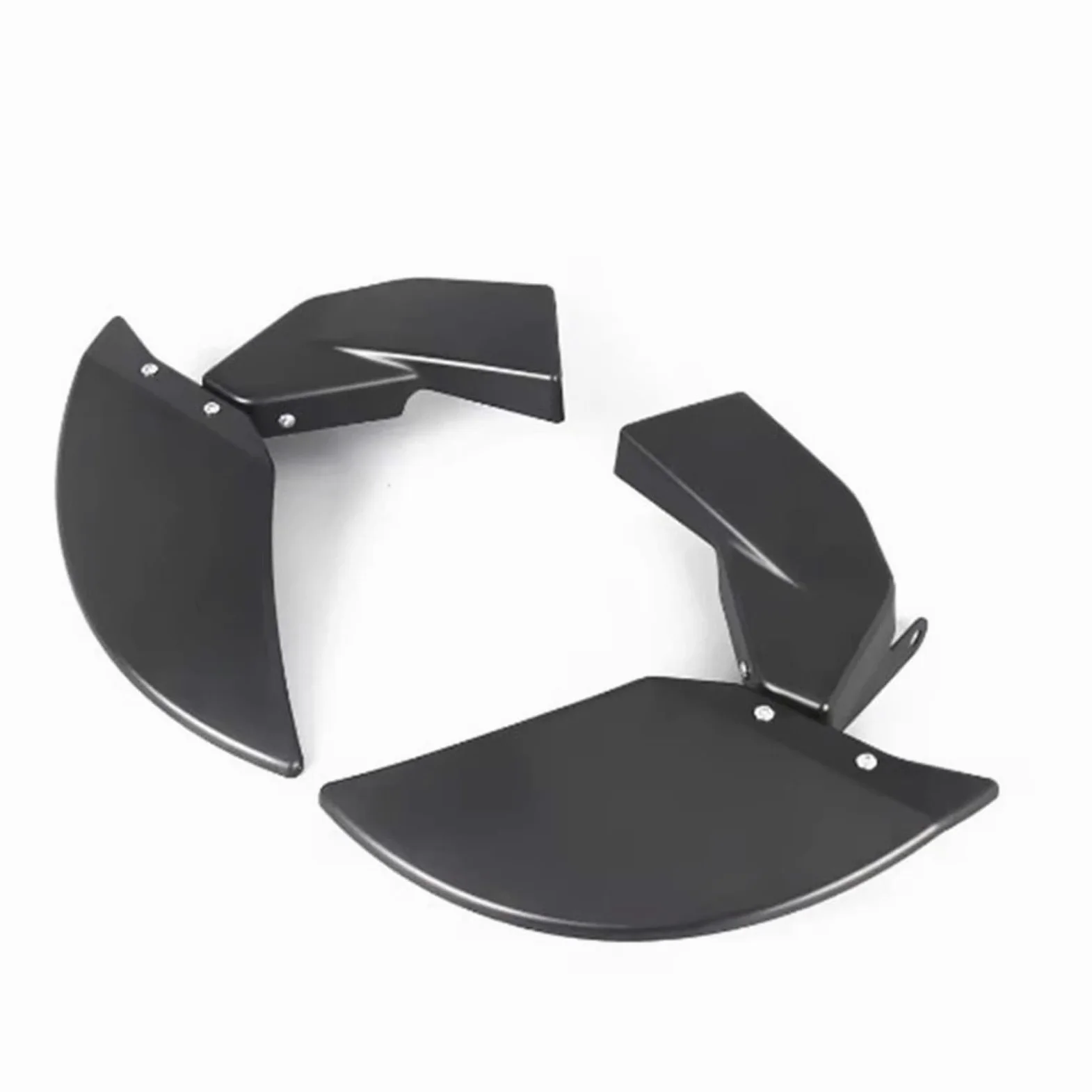 Conducto de Aire Conducto Aire Freno Delantero para Ninja 636 ZX-6R 2024 2025 2026 | Accesorio kit refrigerador de la pinza de freno de los conductos de aire de refrigeración disco delantero(B)