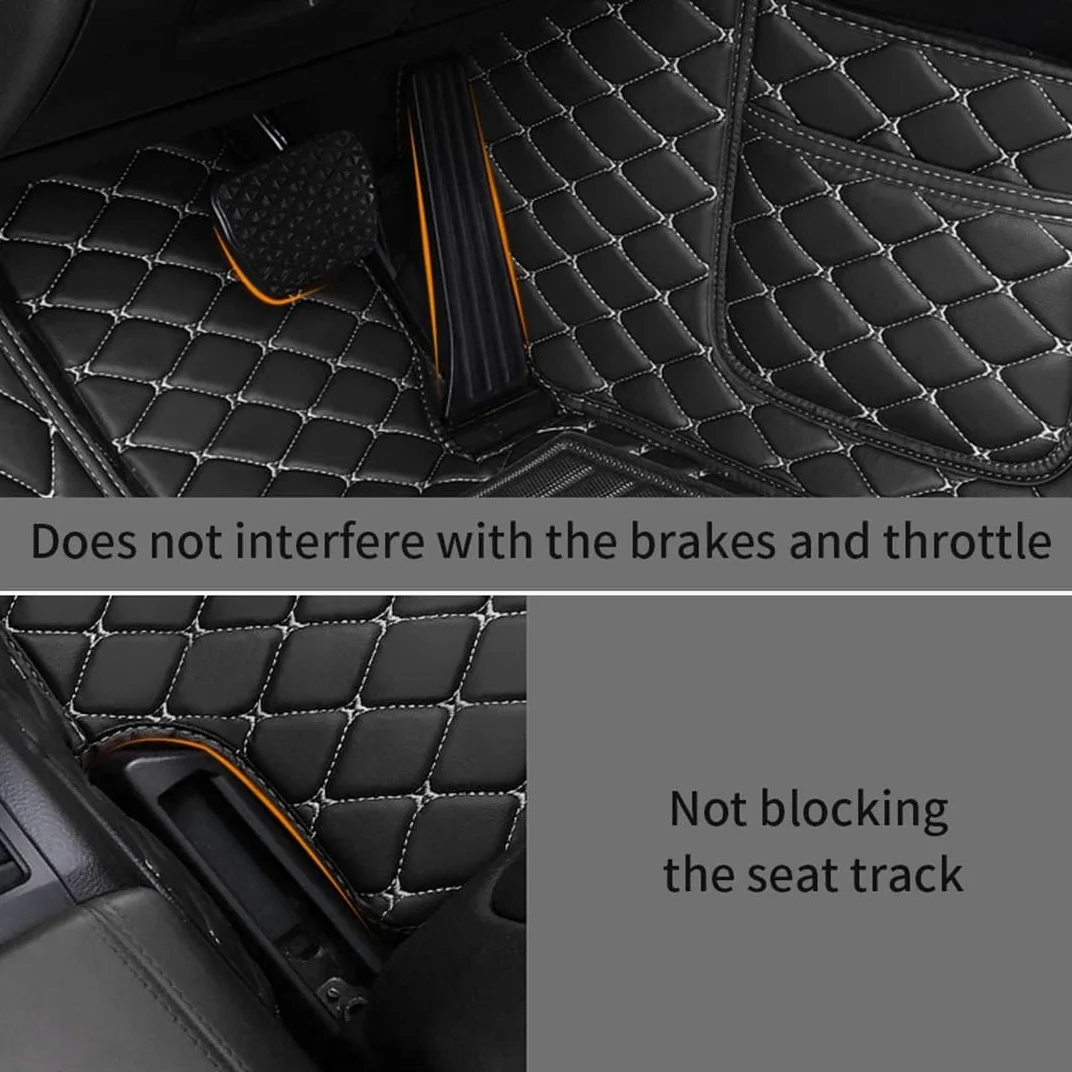 Alfombrillas Coche para Mini Countryman 2017-, Alfombrillas Antideslizante Lavables Accesorios Interiores Impermeables