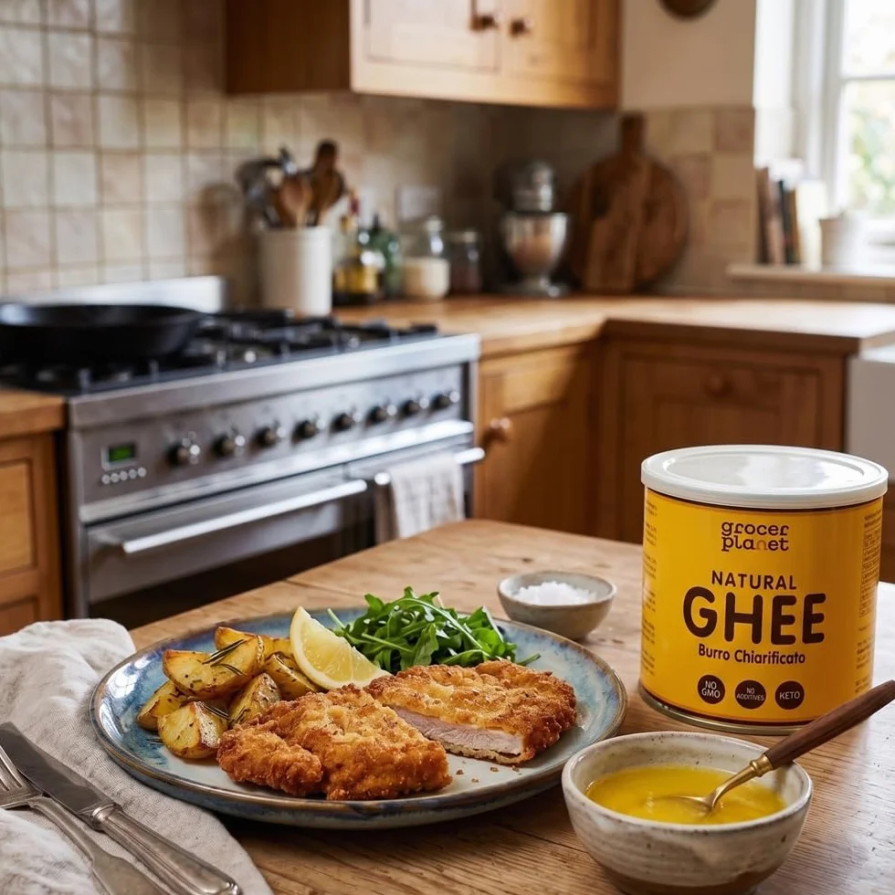 Mantequilla de Ghee Grocer Planet 500g Clarificada Natural Ayurvédico