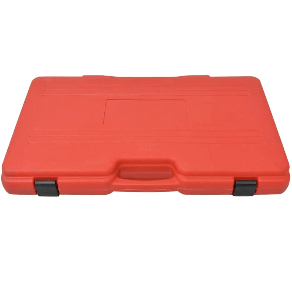 Juego de extractores de inyectores diésel de acero, 38 x 10 x 6 cm, 4 adaptadores, 4 martillos deslizantes, 5 tomas para coche, coche, taller, reparación, montaje, desmontaje y mantenimiento