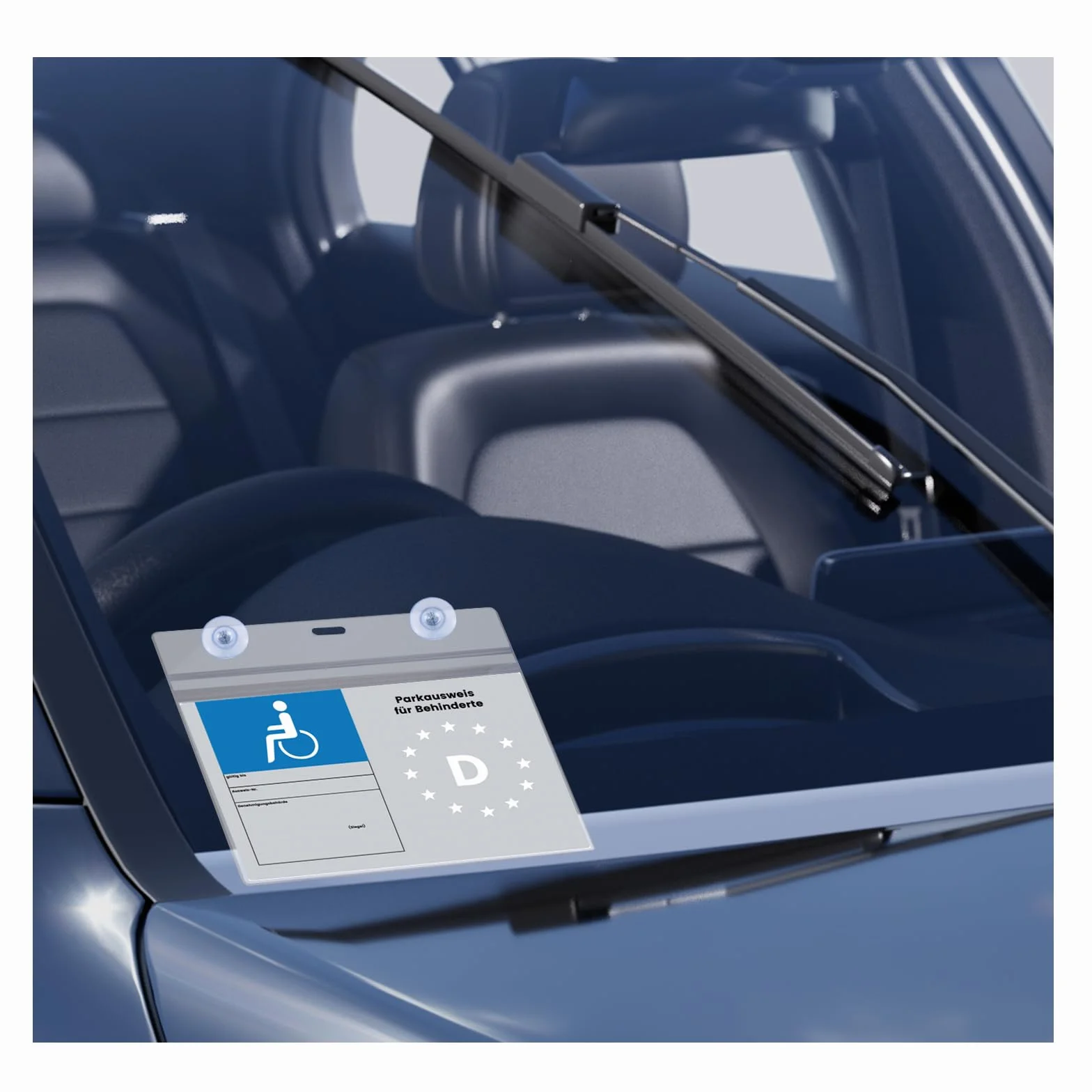 15 * 21cm porta tarjeta coche porta tarjetas para coche Soportes para Parabrisas de Coche Tarjetero Con ventosa Ticket de Aparcamiento, Permiso de Aparcamiento