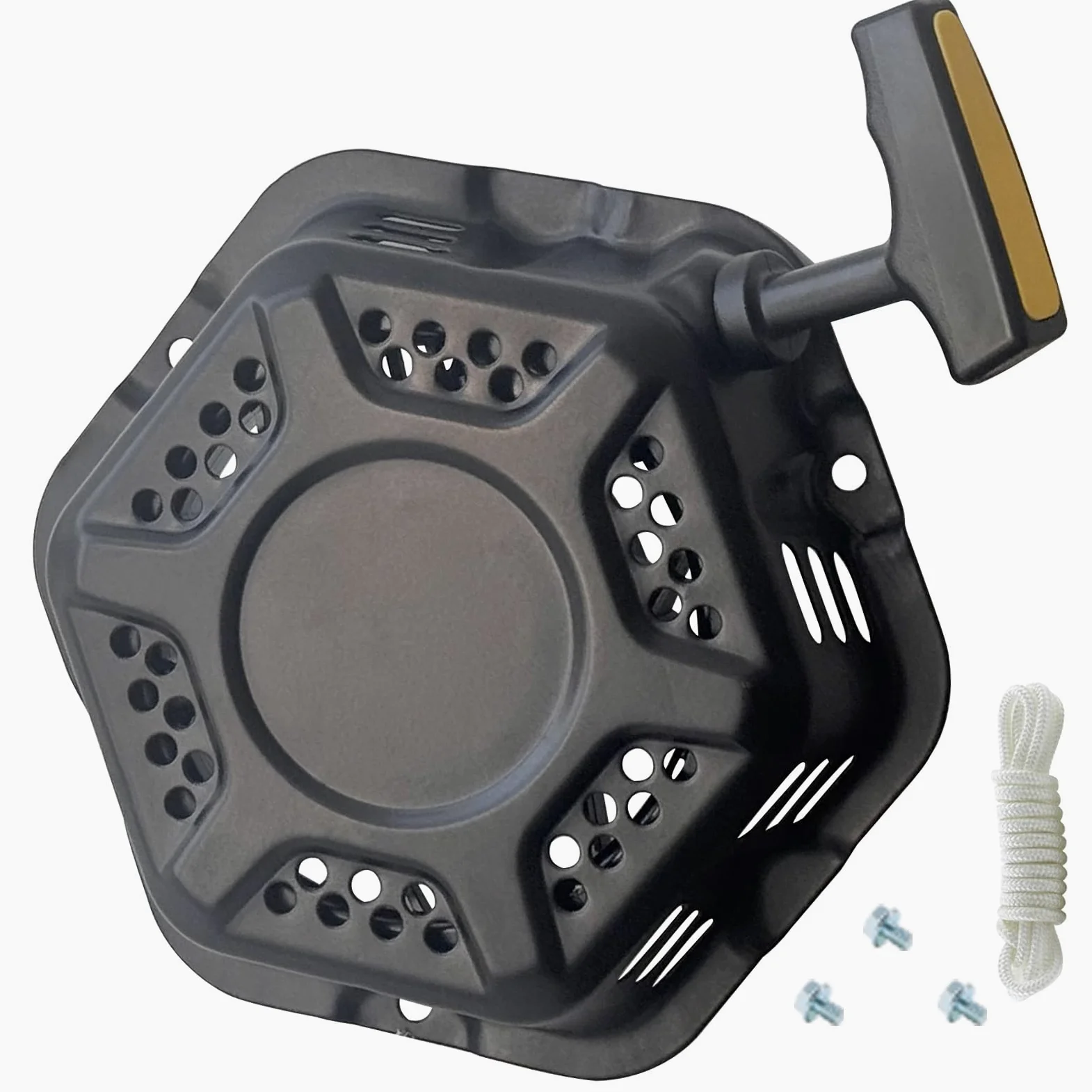 Conjunto de arranque de retroceso compatible con Champion 196cc 208cc 224cc Generador Recoil Starter 2000W 3500W 3800W Pars# 100156547-001