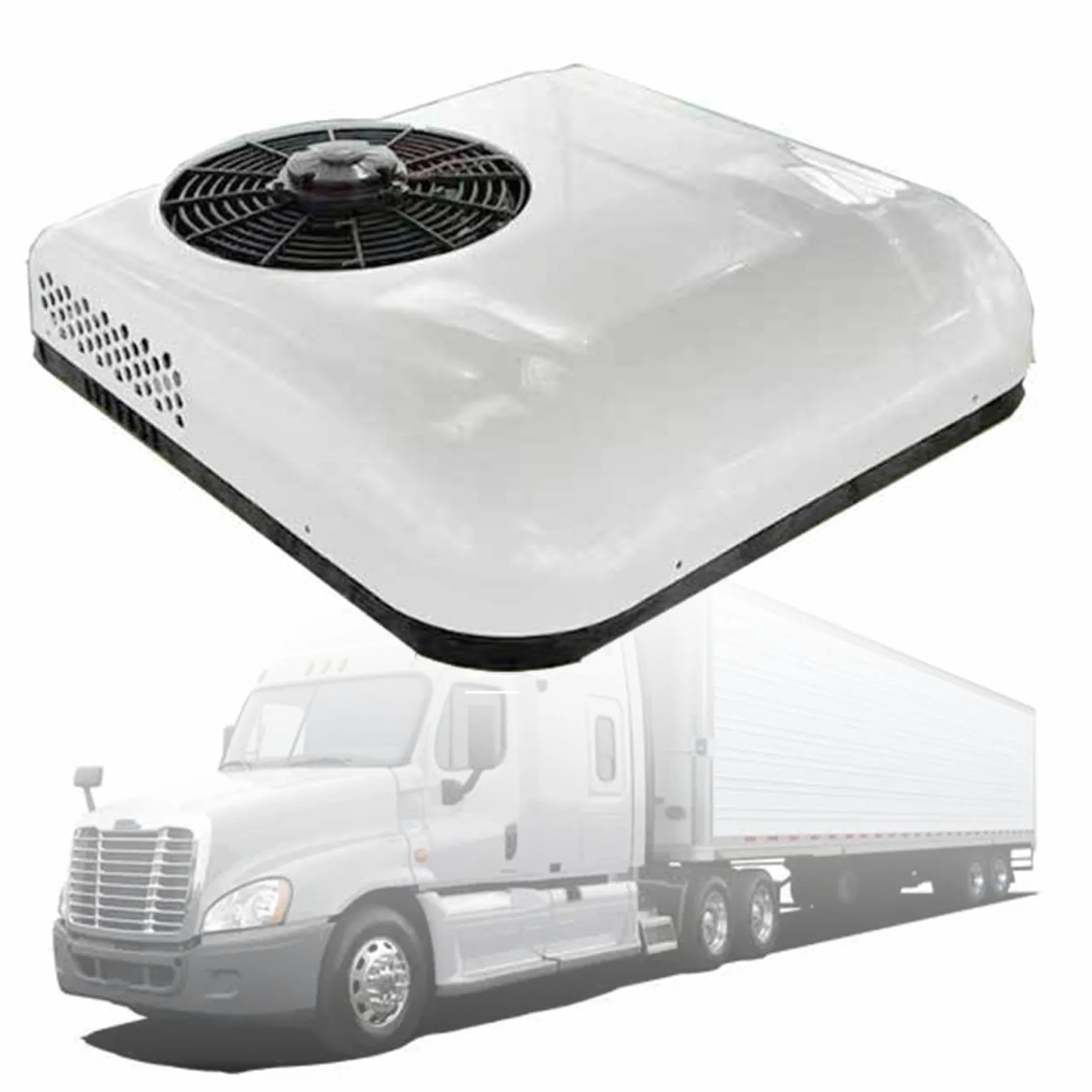 Acondicionador De Aire Ultra Delgado Bajo Ruido Ahorro De Energía Conversión De Frecuencia Inteligente Para Autocaravanas, Camiones